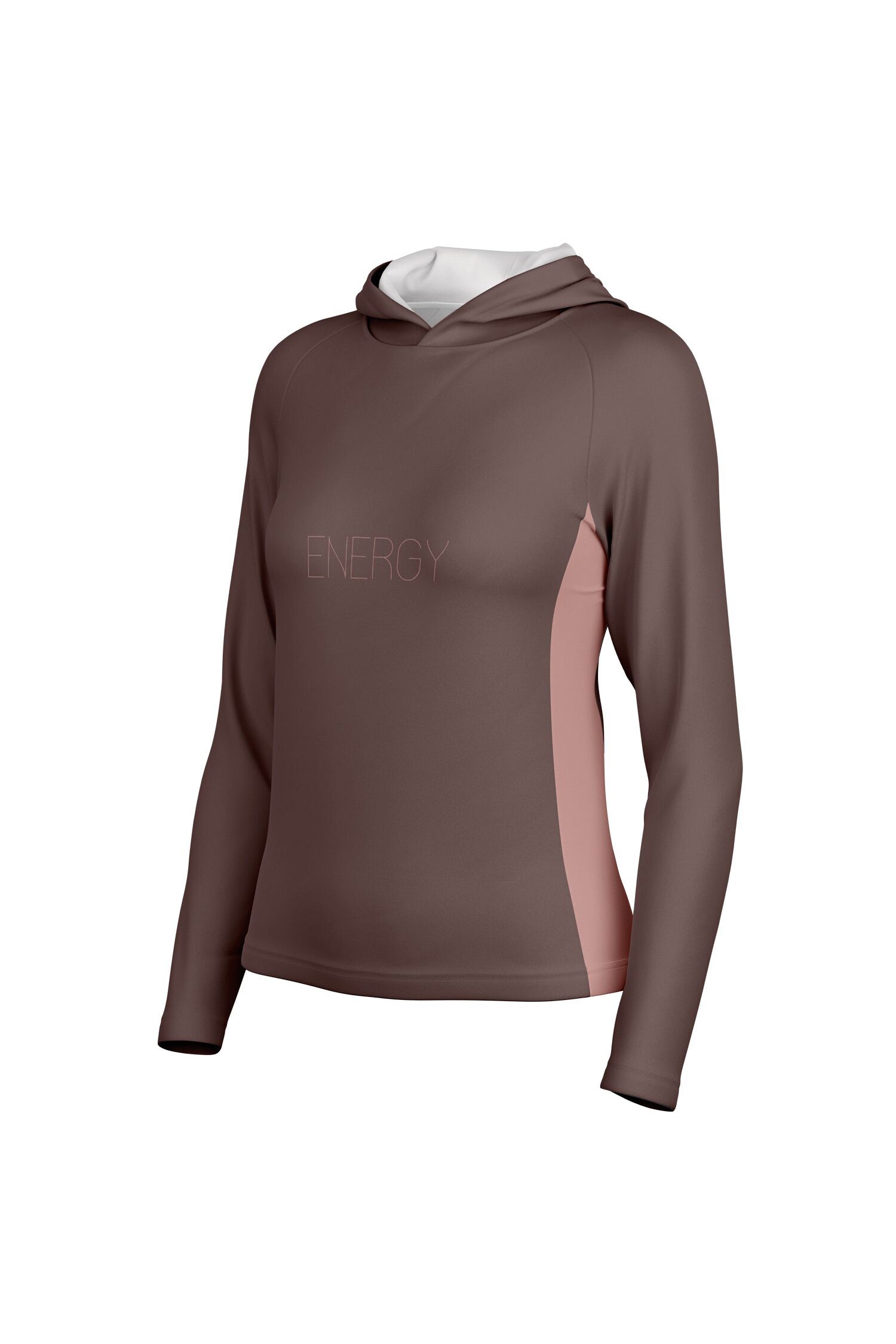 Sports Hooded Longsleeve - Clay