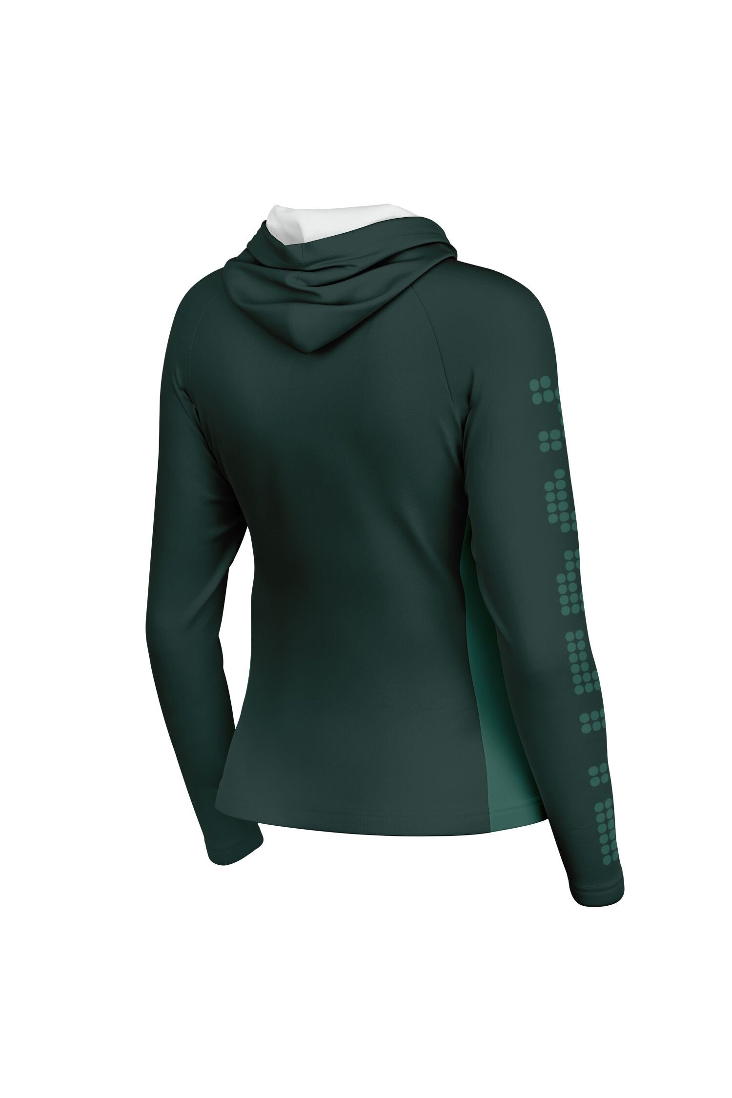 Sports Hooded Longsleeve - DeepGreen
