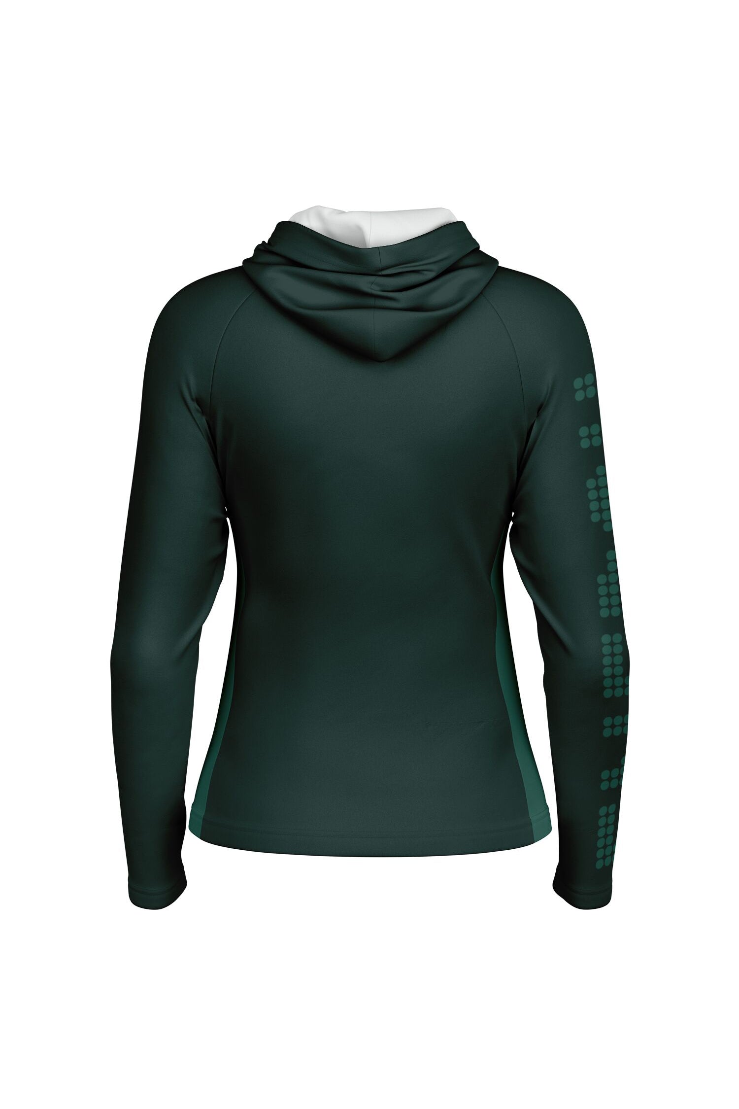 Sports Hooded Longsleeve - DeepGreen