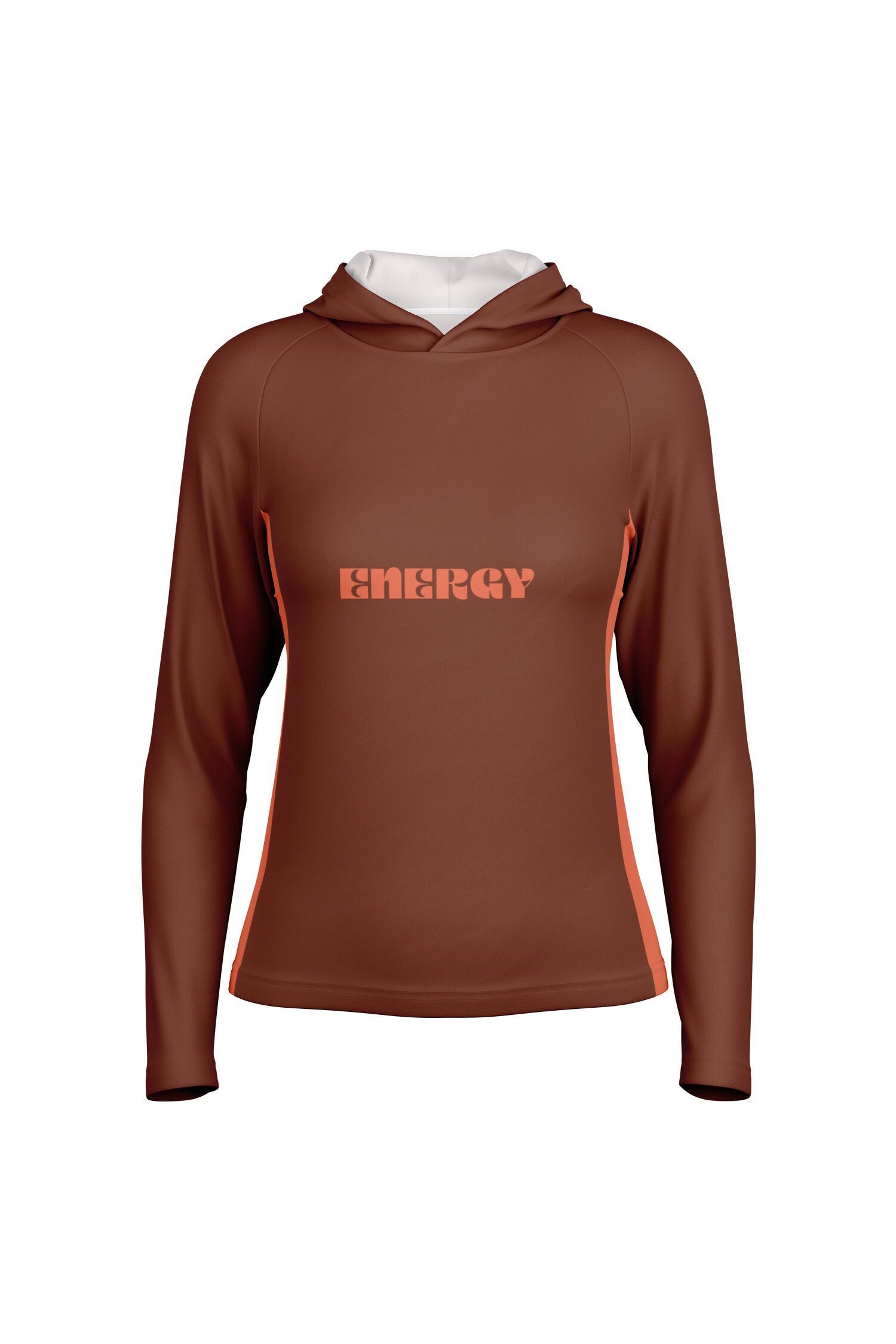 Sports Hooded Longsleeve - EnergyOrange