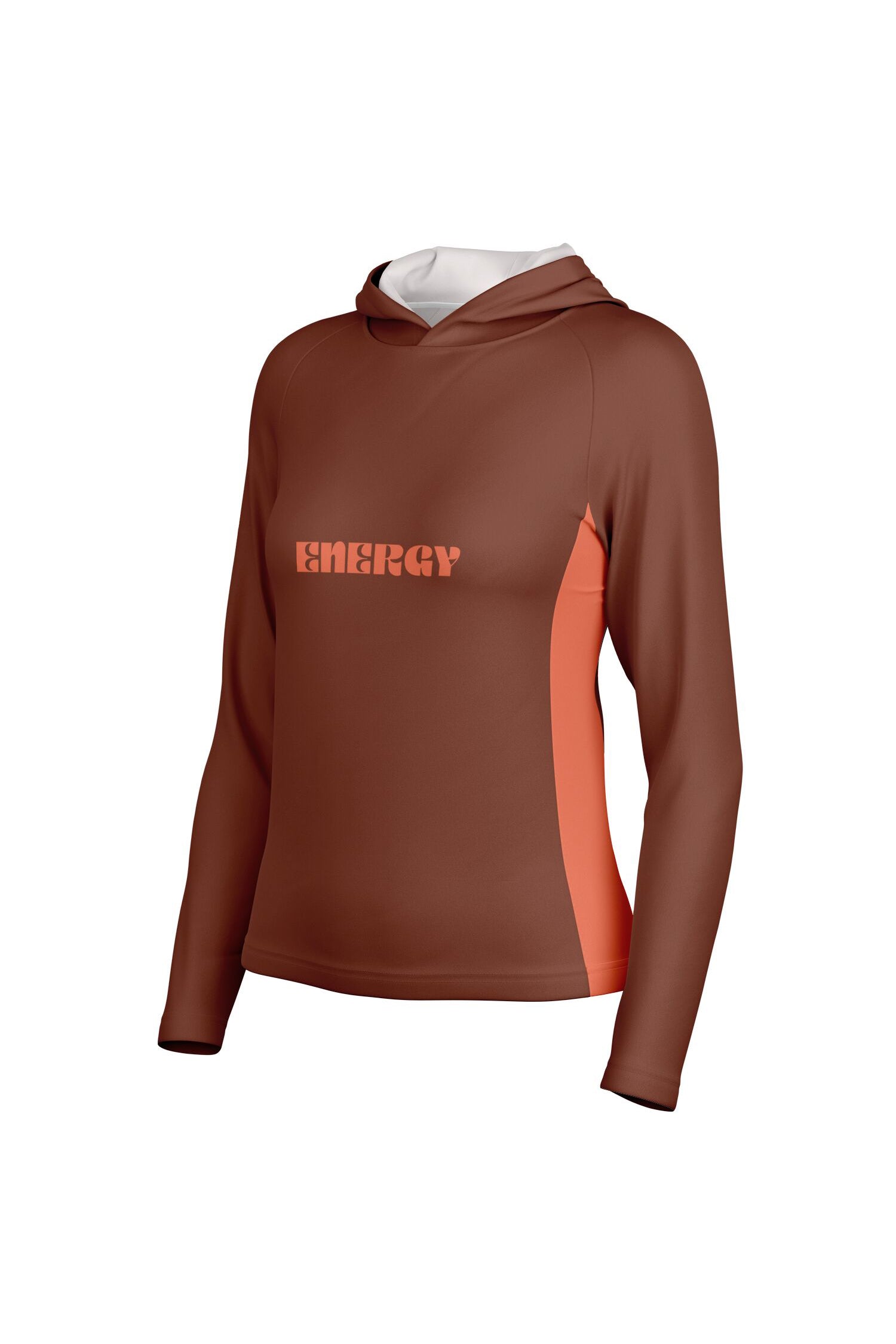 Sports Hooded Longsleeve - EnergyOrange