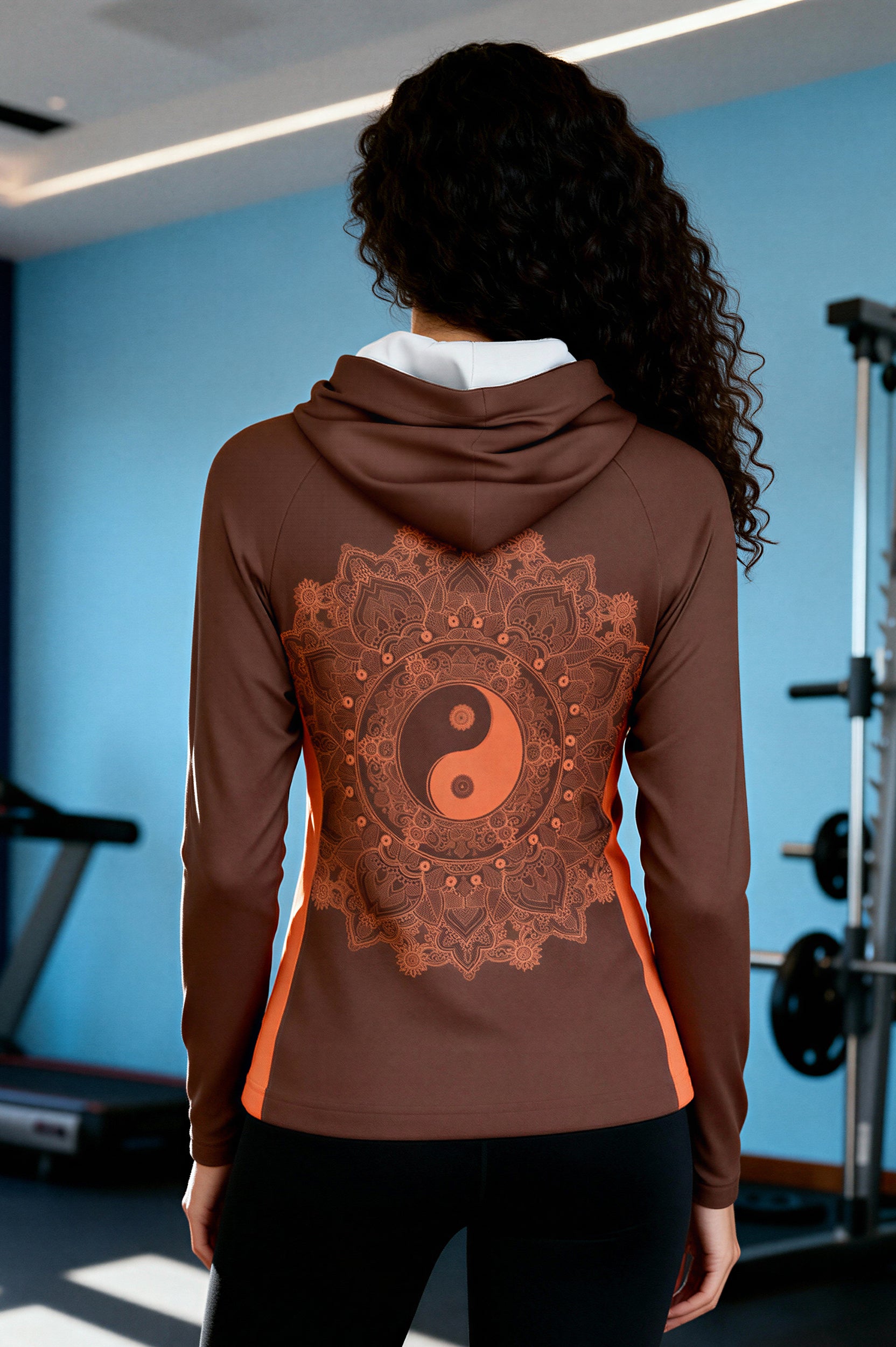 Sports Hooded Longsleeve - EnergyOrange