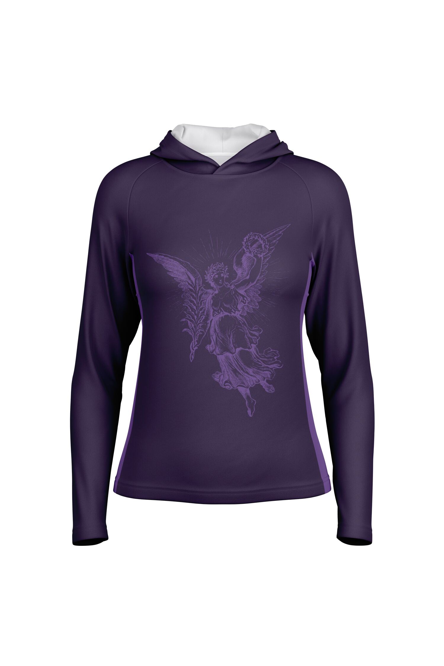 Sports Hooded Longsleeve - FreshPurple