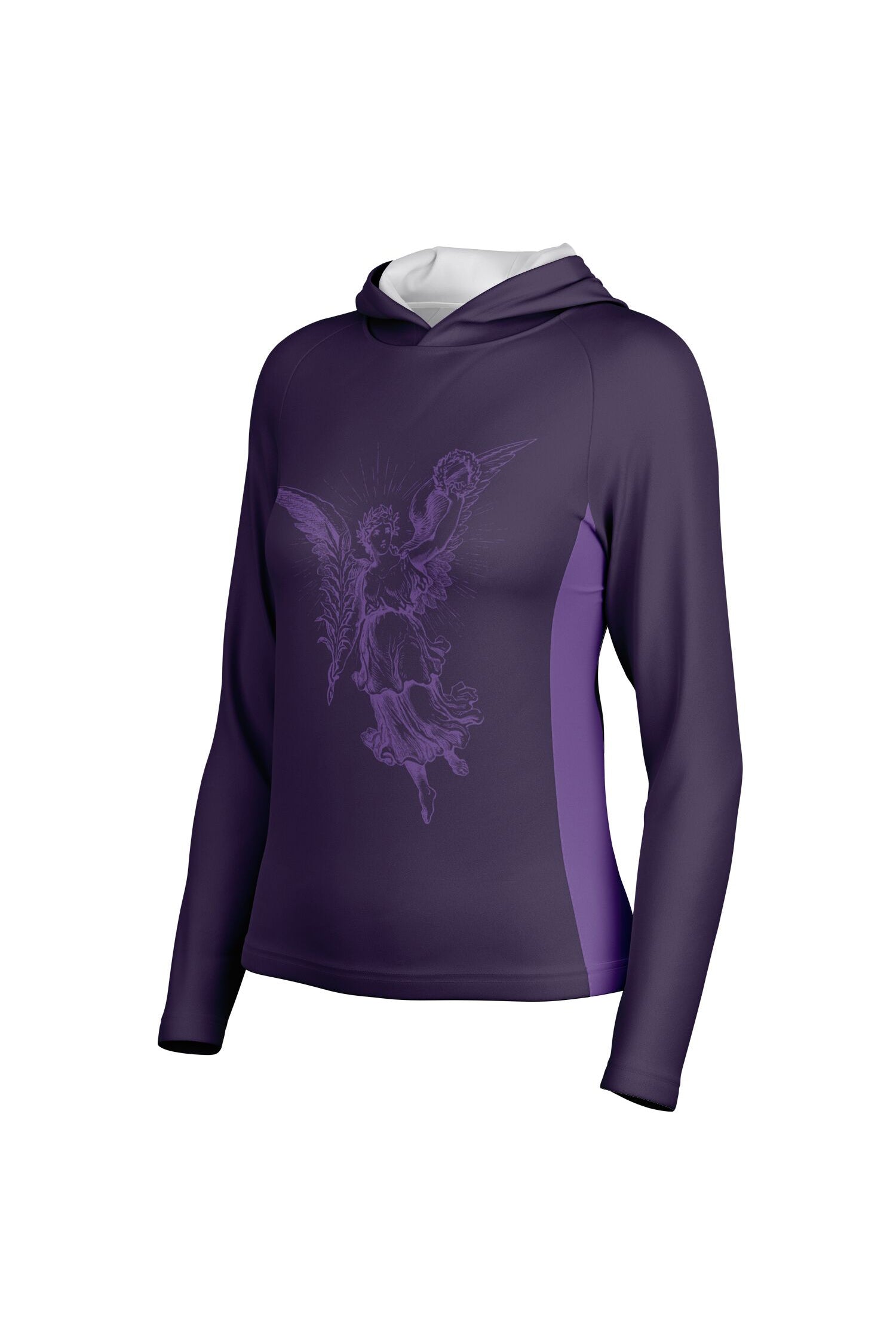 Sports Hooded Longsleeve - FreshPurple