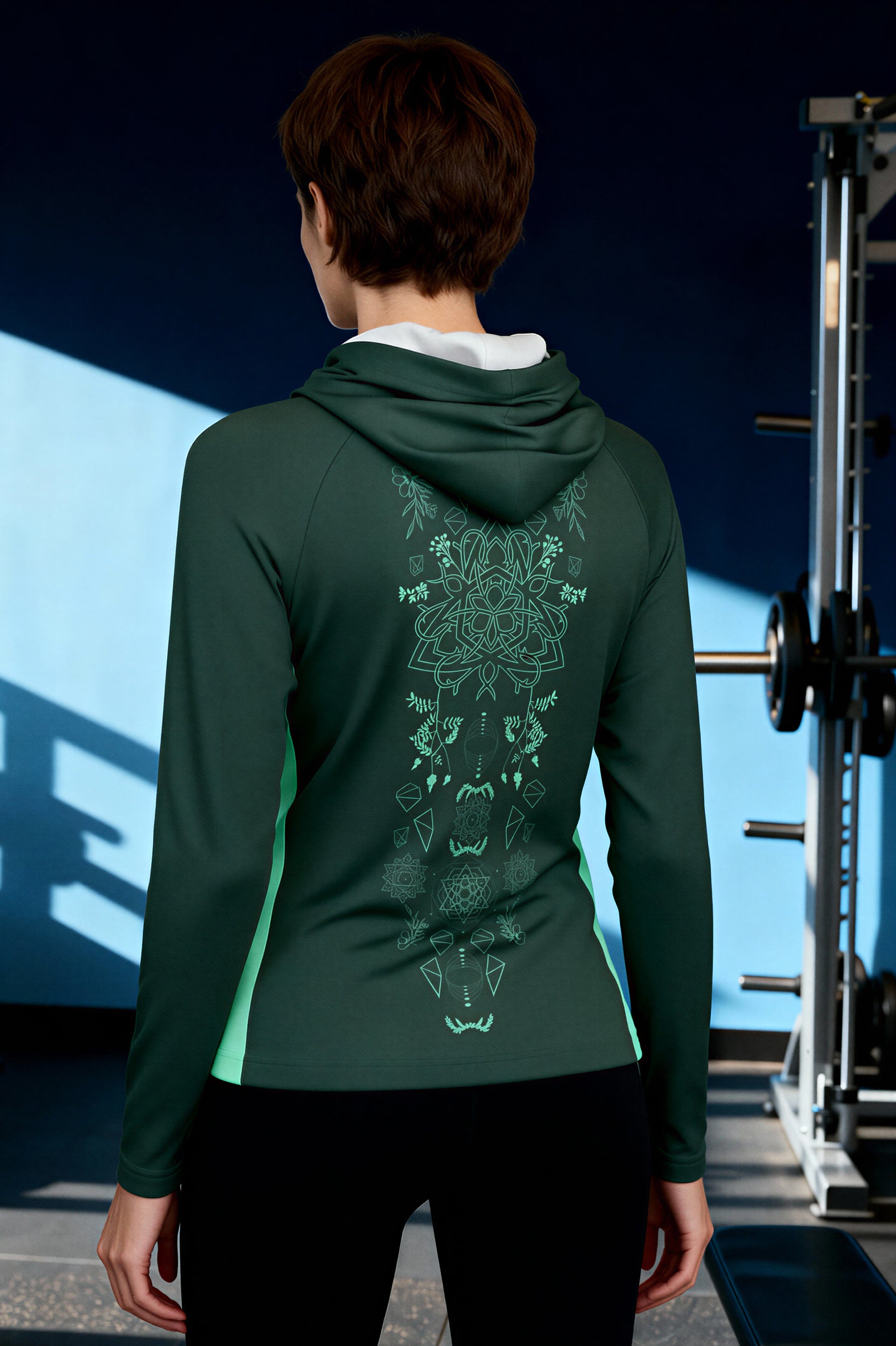 Sports Hooded Longsleeve - JellyMint