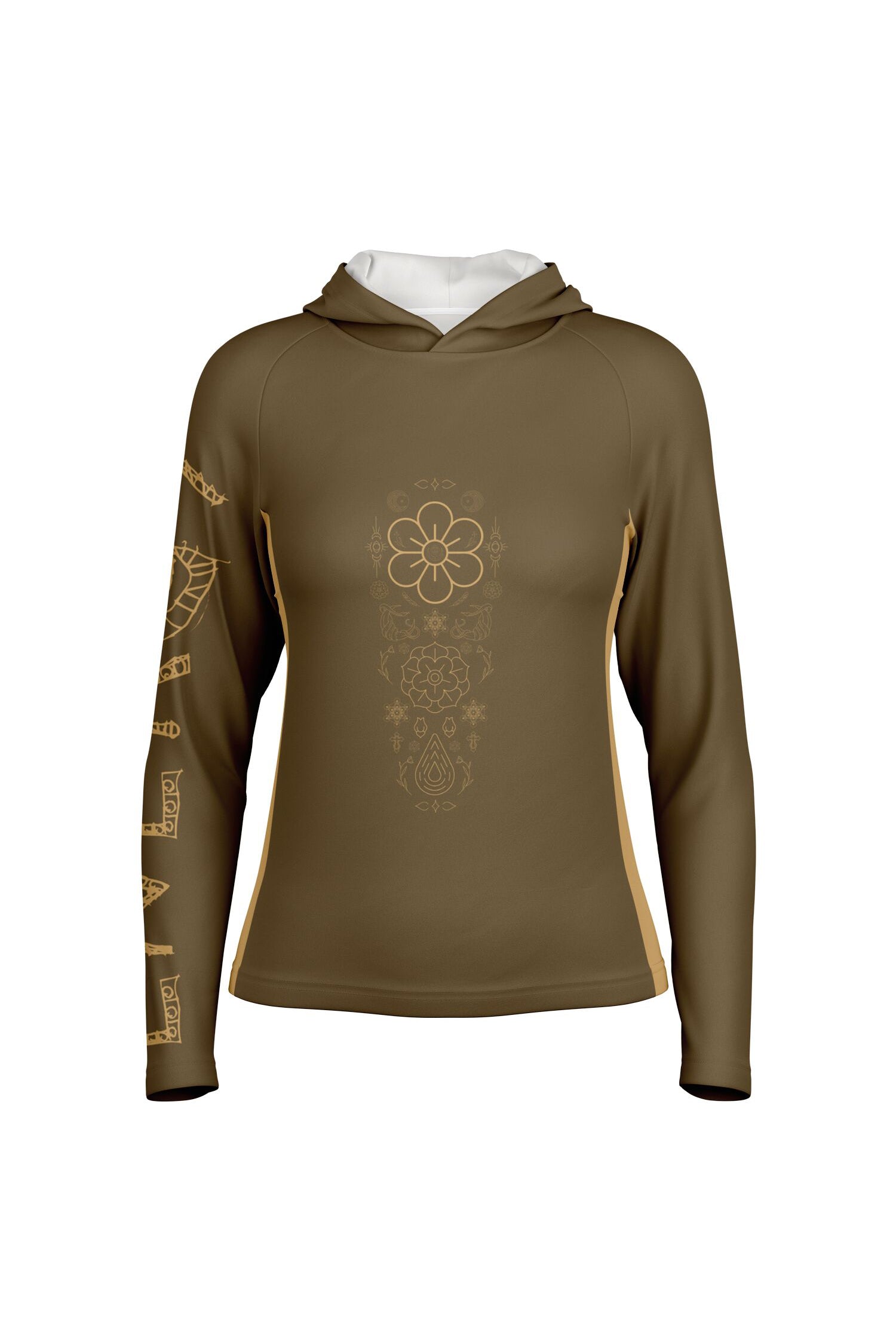 Sports Hooded Longsleeve - Maize