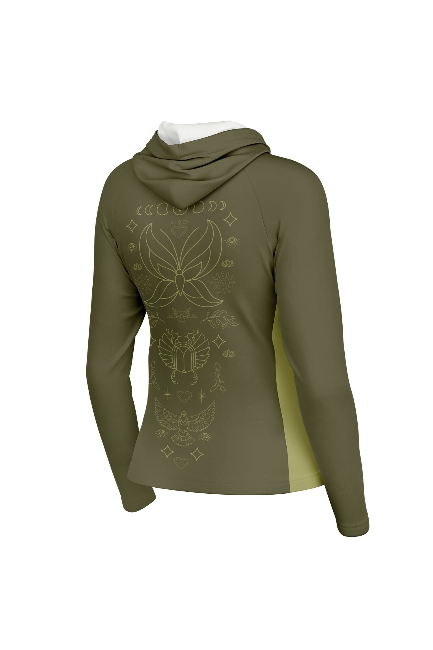 Sports Hooded Longsleeve - MeadowlandGreen