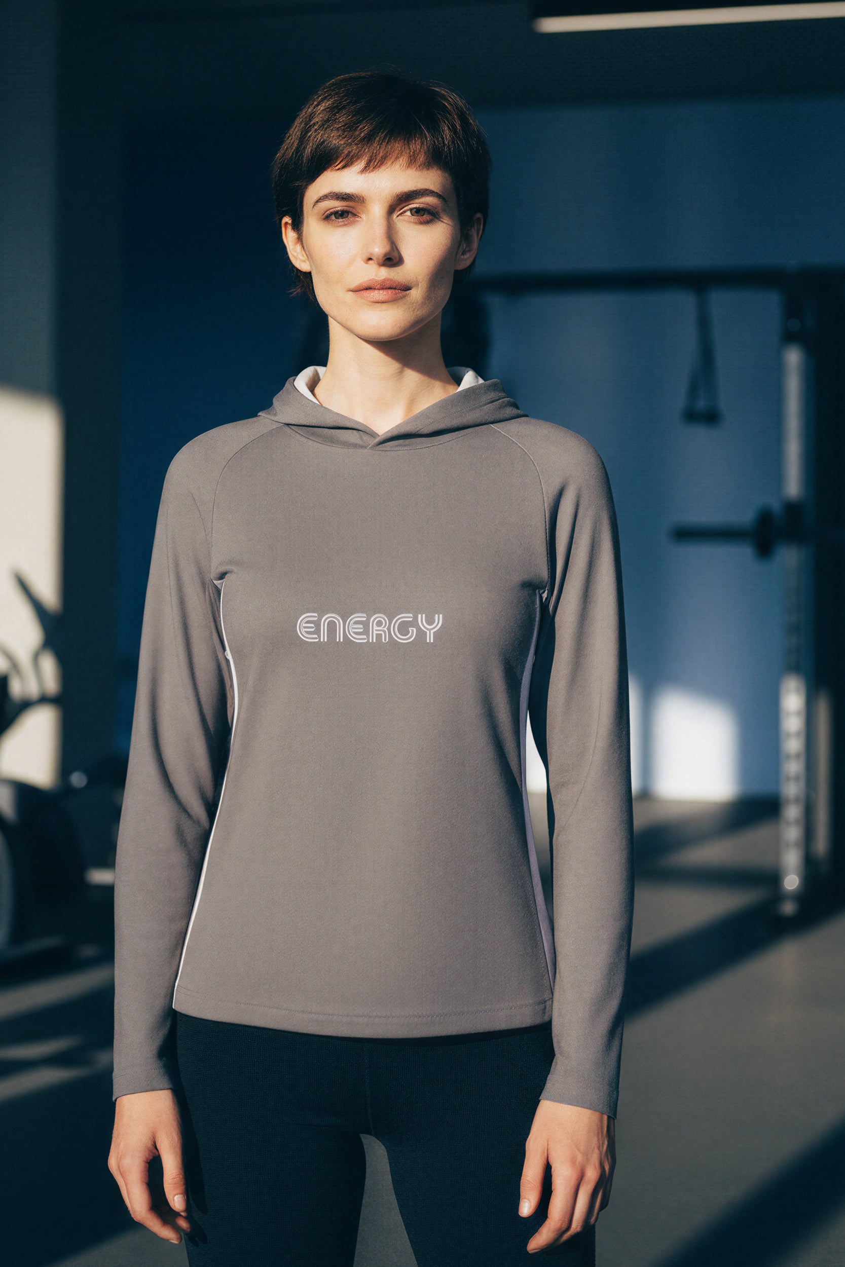 Sports Hooded Longsleeve - PeacefulLilac