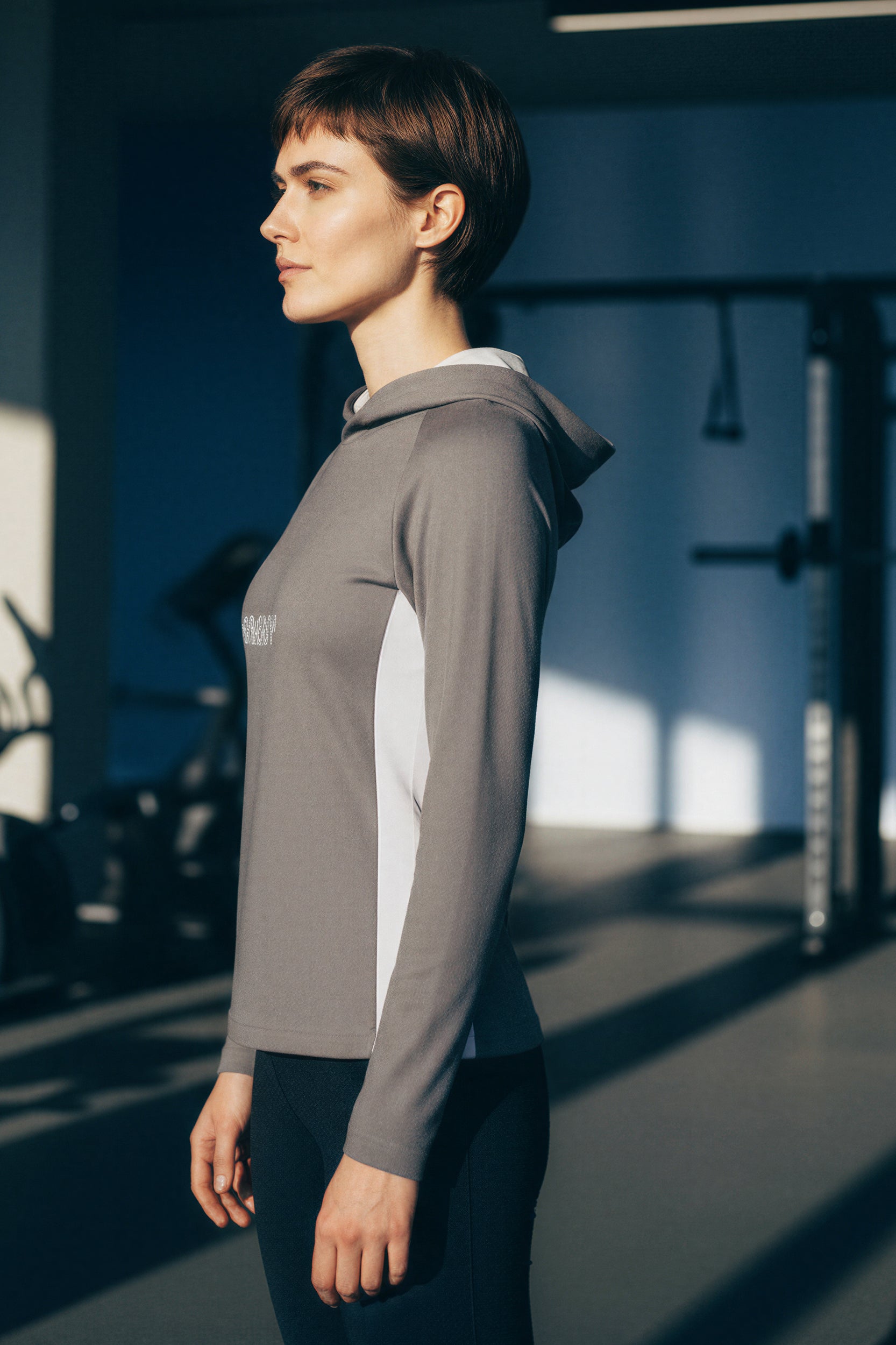 Sports Hooded Longsleeve - PeacefulLilac