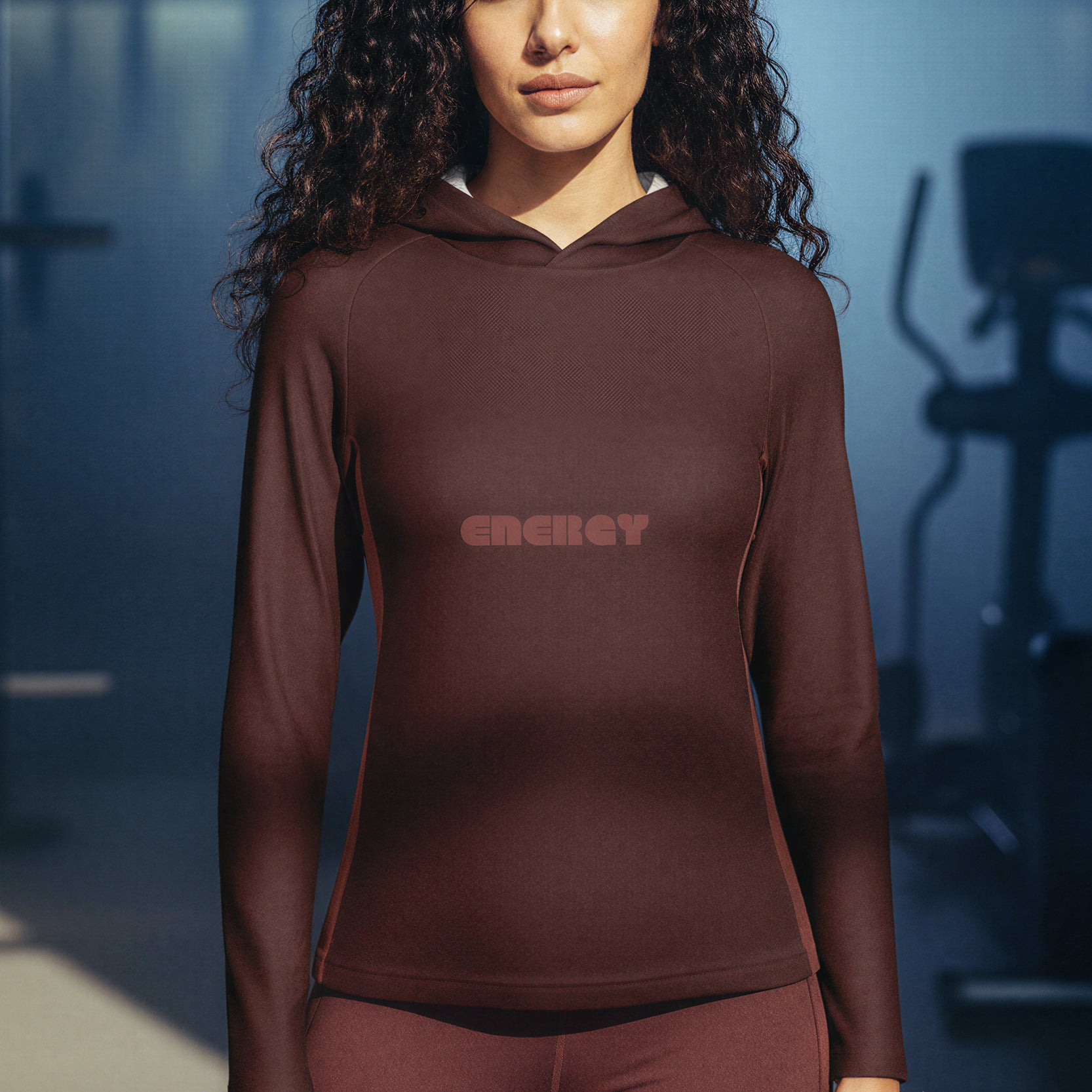 Sports Hooded Longsleeve - Russet