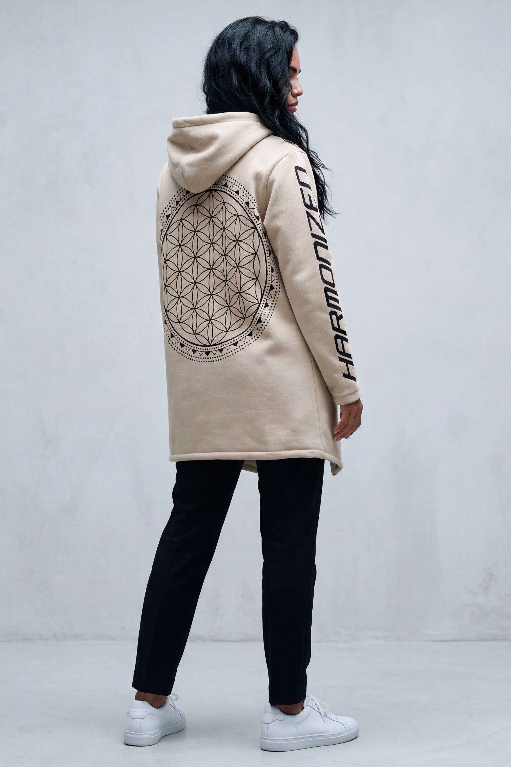 Microfleece Mantel - Angora