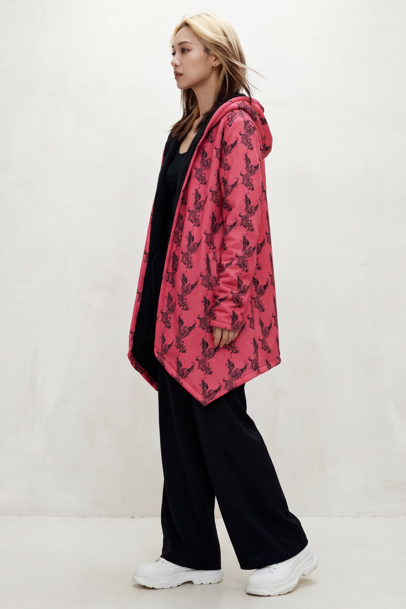 Microfleece Mantel - Berry