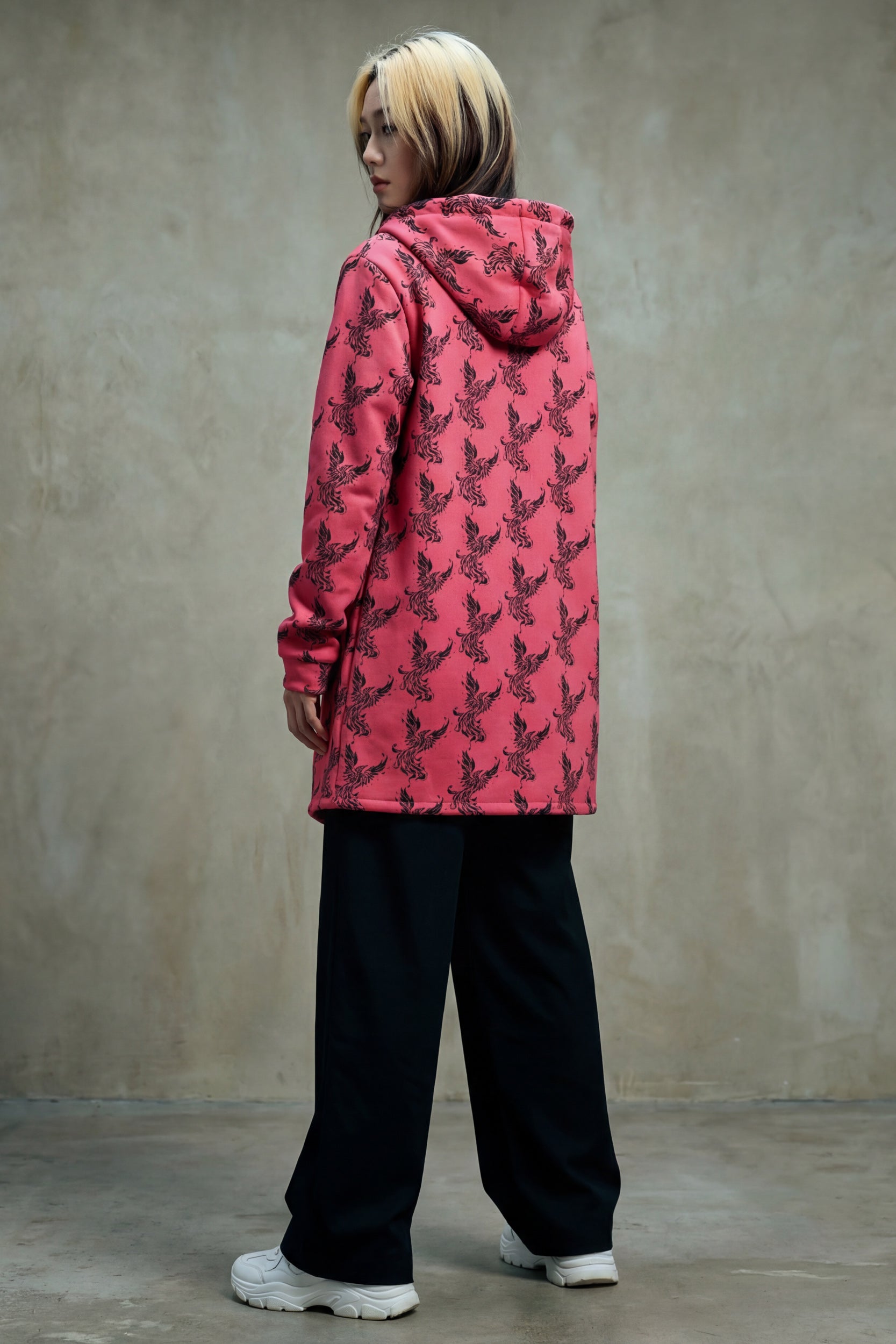 Microfleece Mantel - Berry