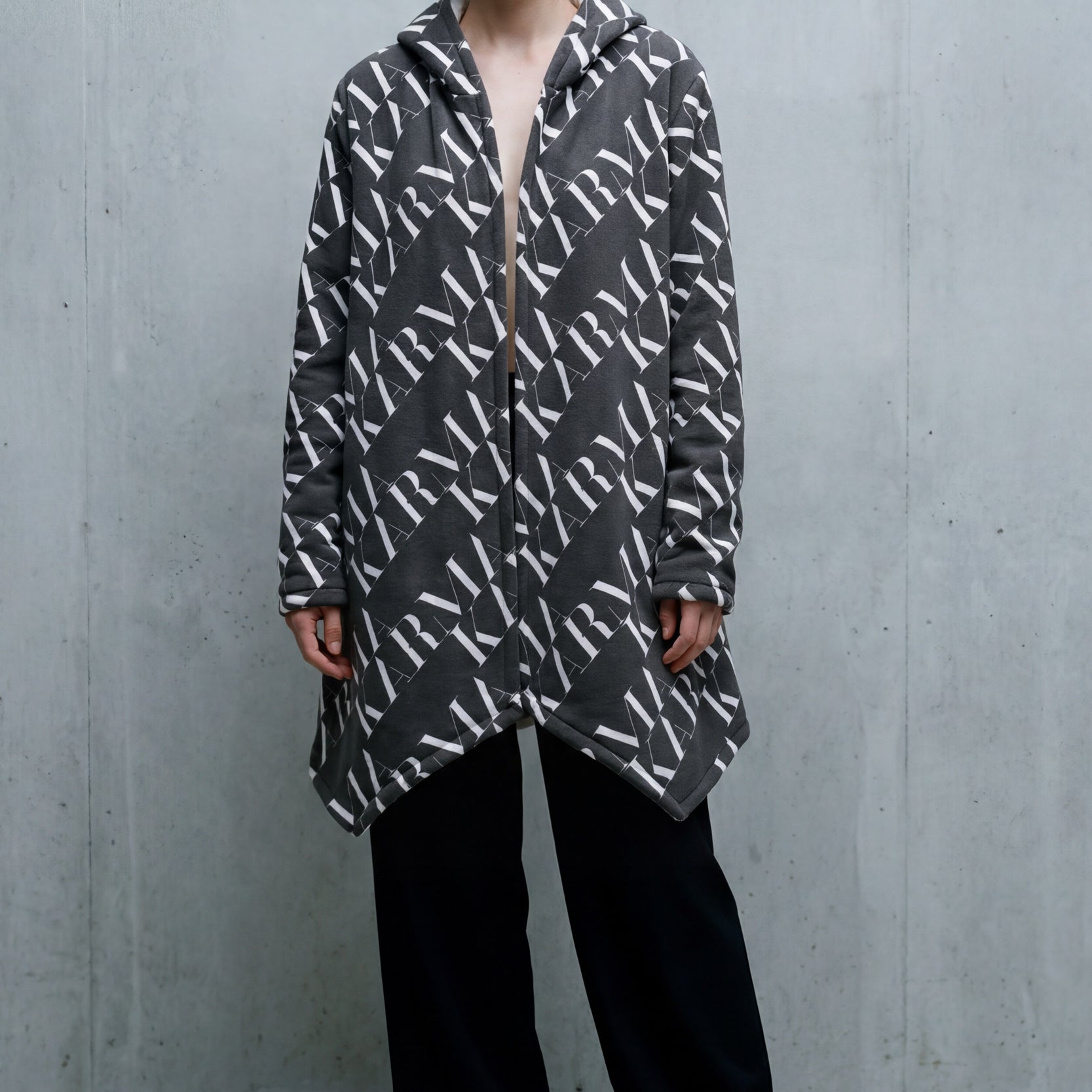 Microfleece Mantel - Bitumen