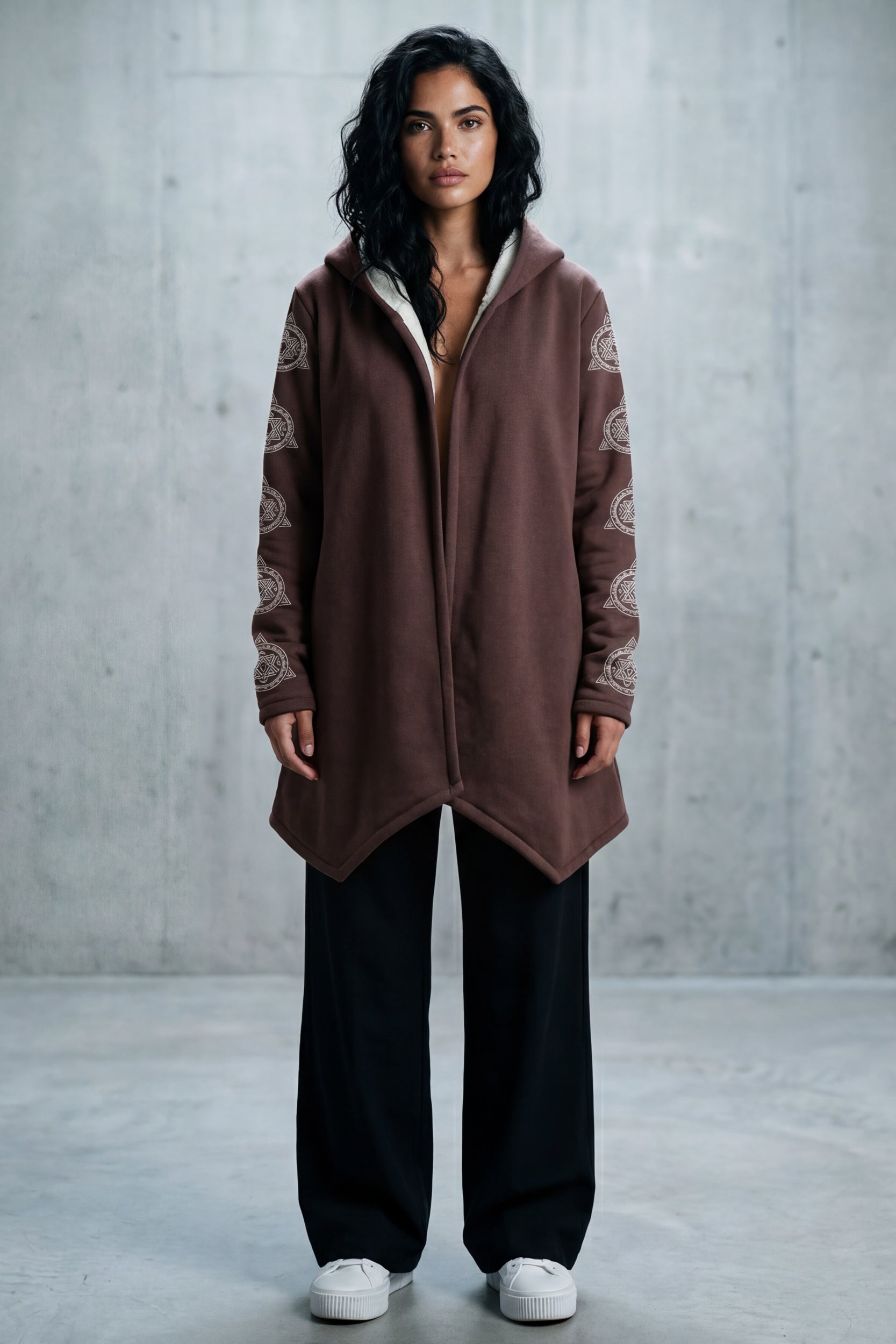 Microfleece Mantel - Choco