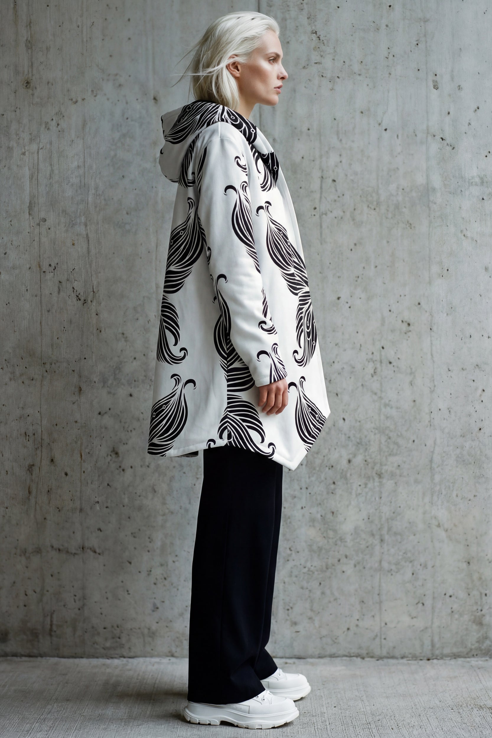 Microfleece Mantel - Cloud