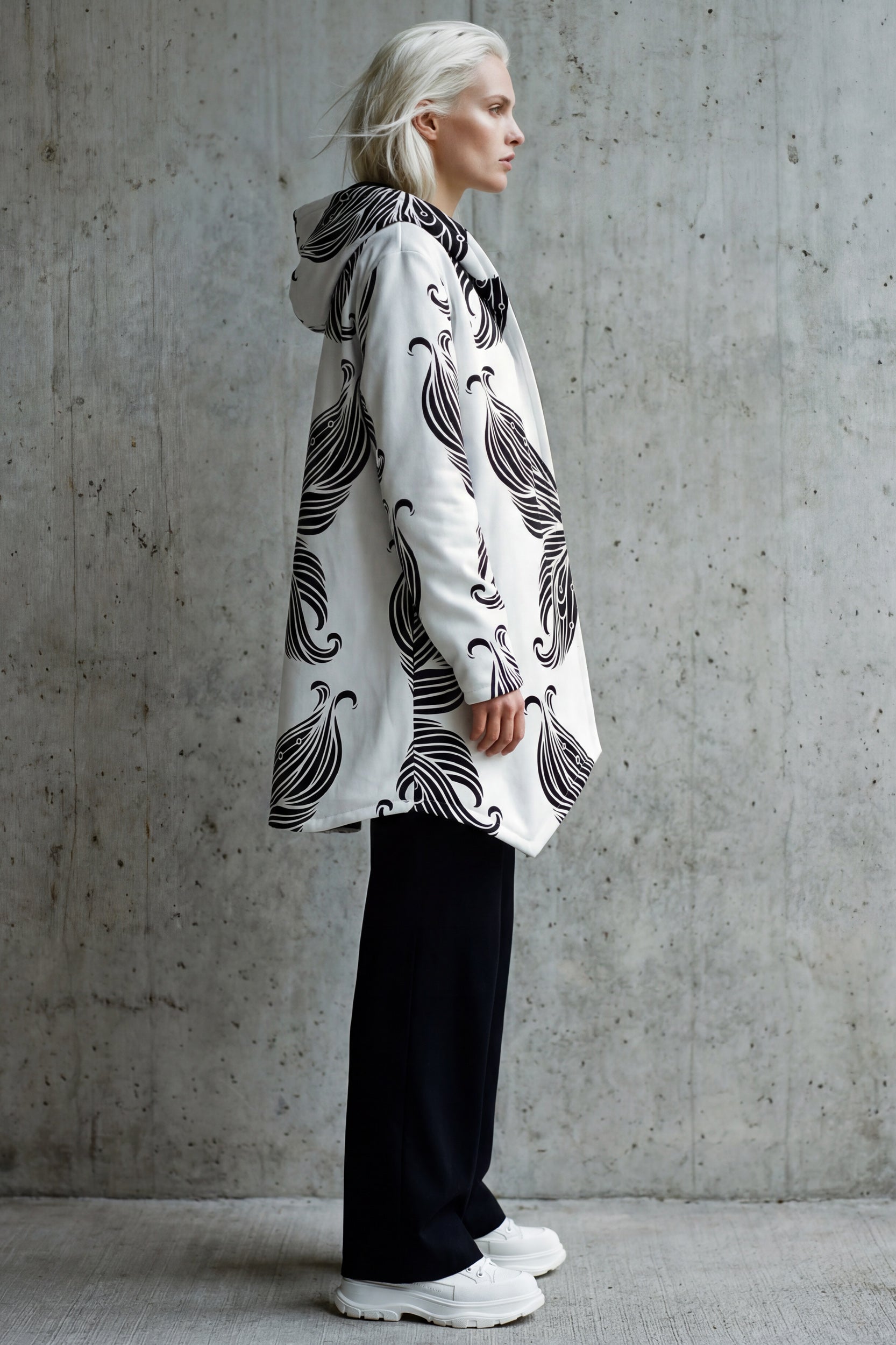 Microfleece Mantel - Cloud