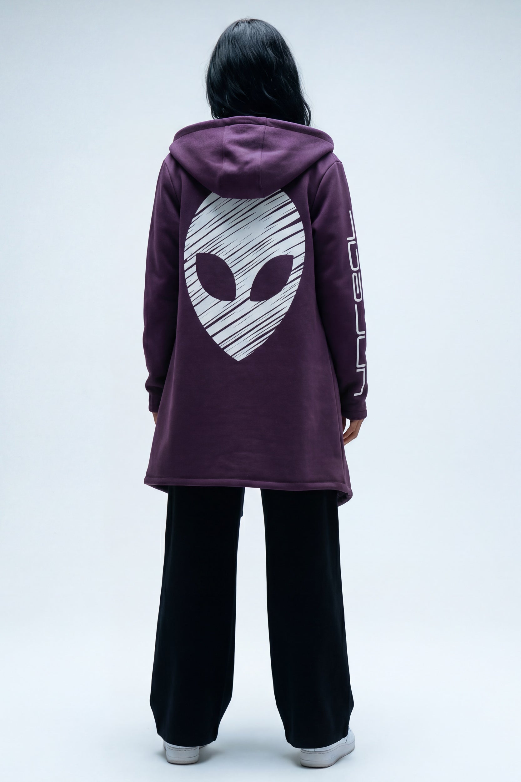 Microfleece Mantel - Mauve