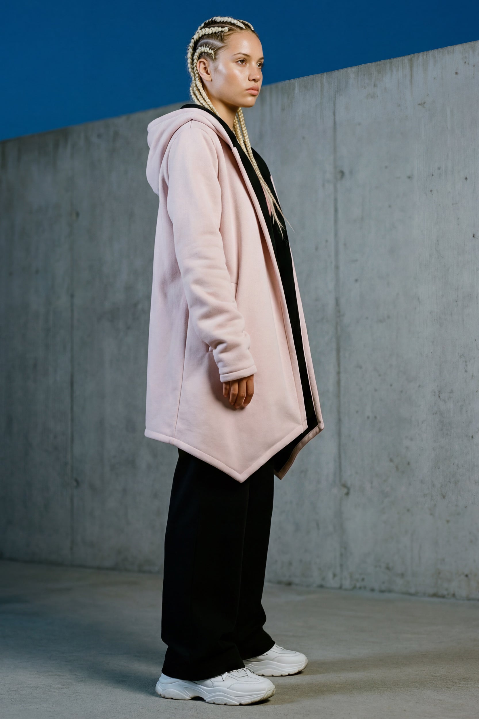 Microfleece Mantel - Rose