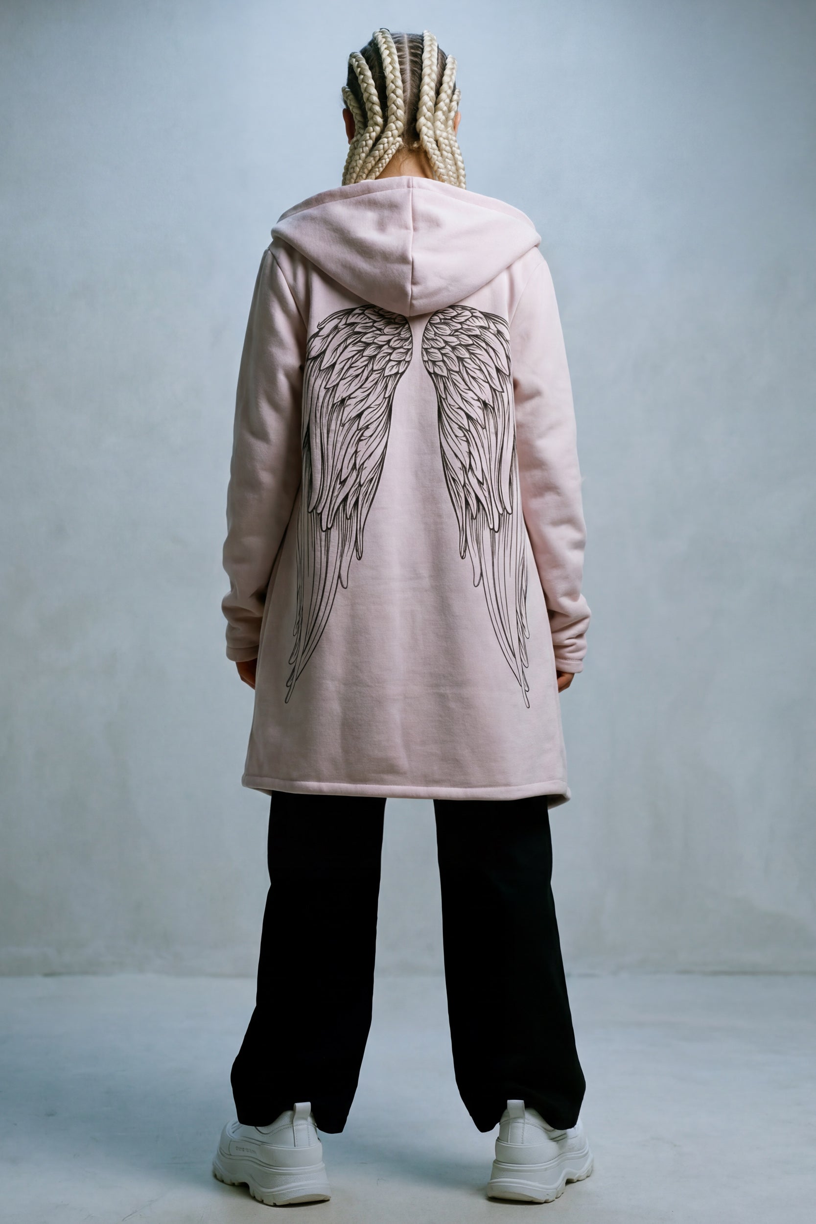 Microfleece Mantel - Rose