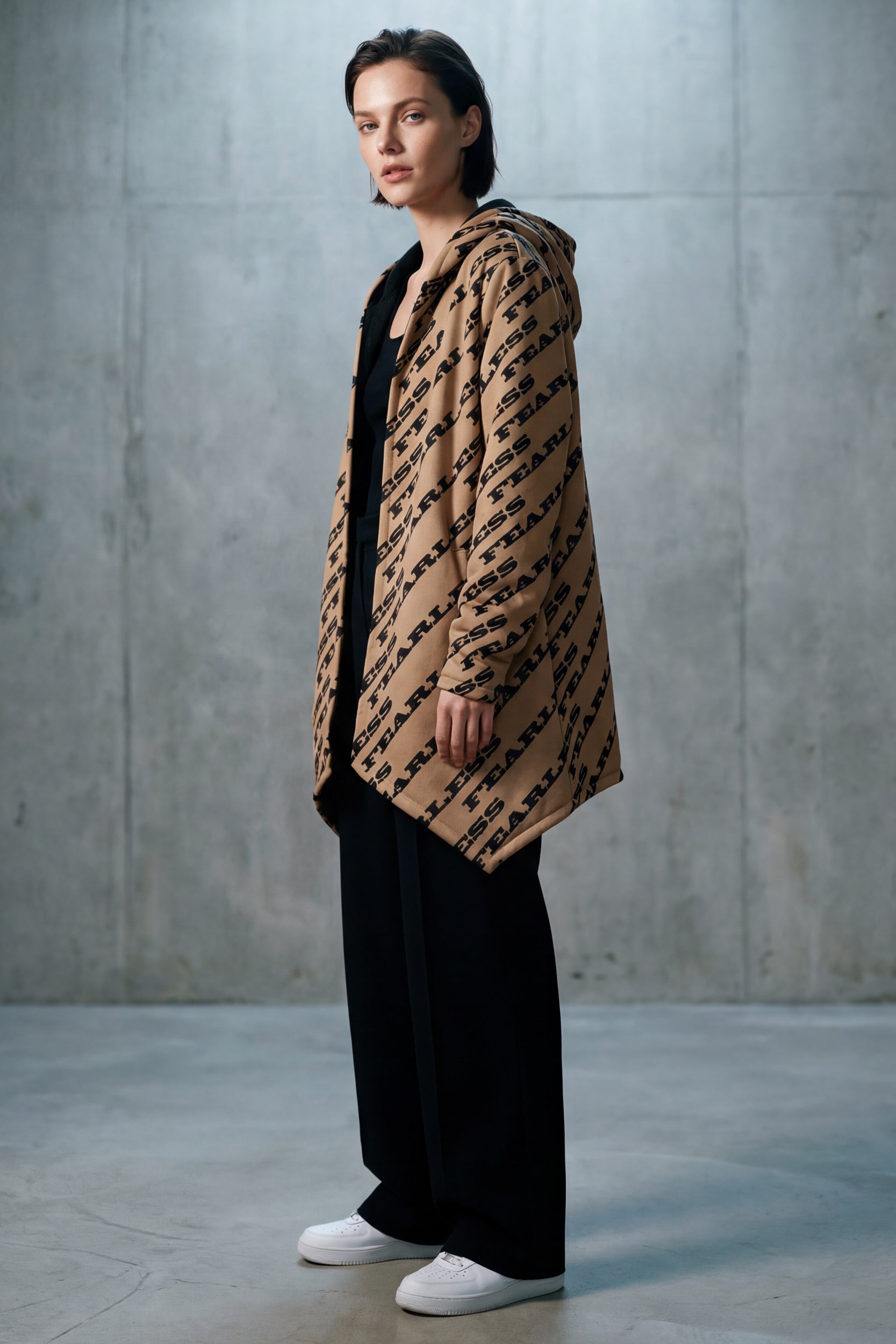 Microfleece Mantel - Toast