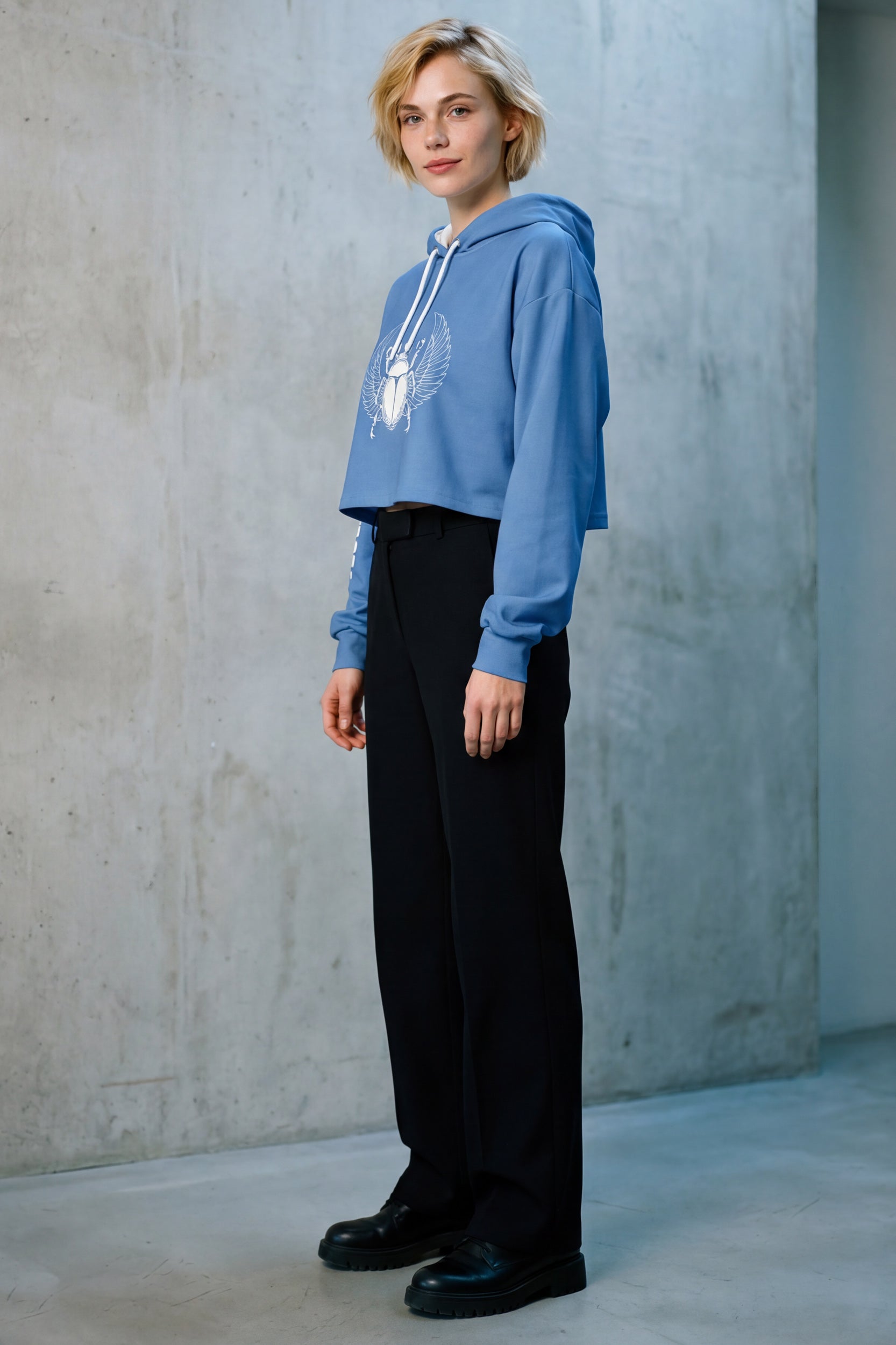 Short-Hoodie - Marina