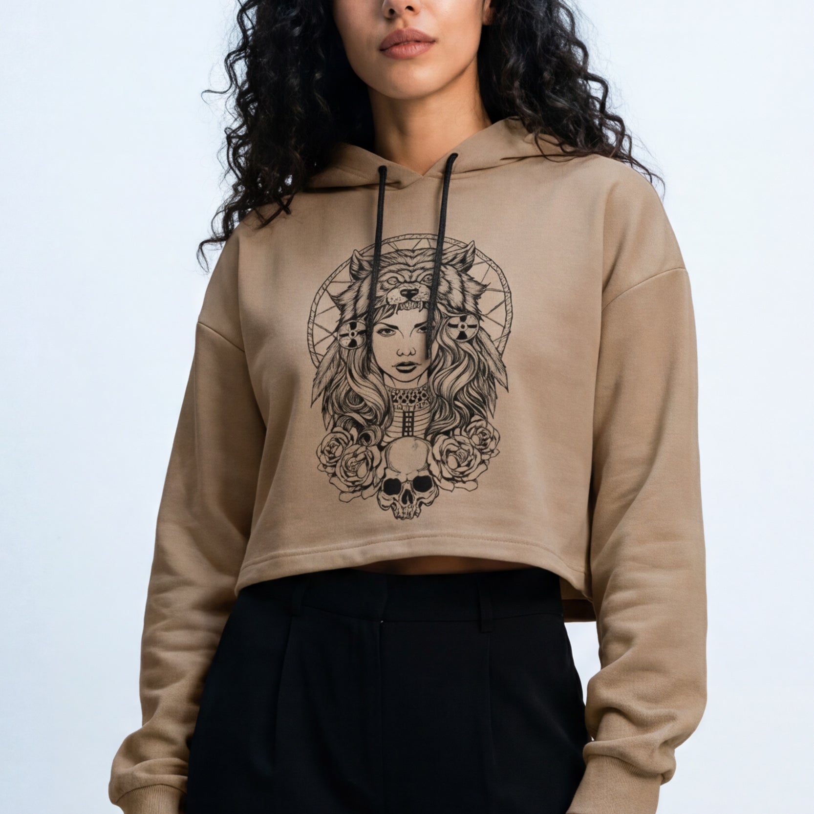 Short-Hoodie - Toast