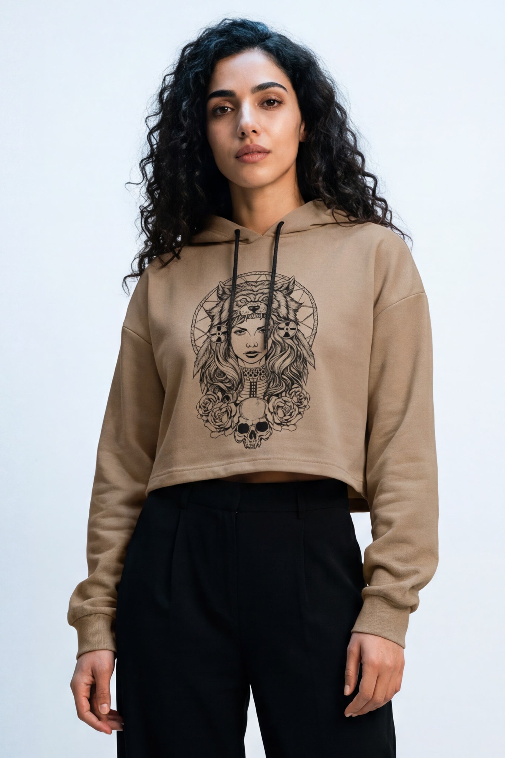 Short-Hoodie - Toast