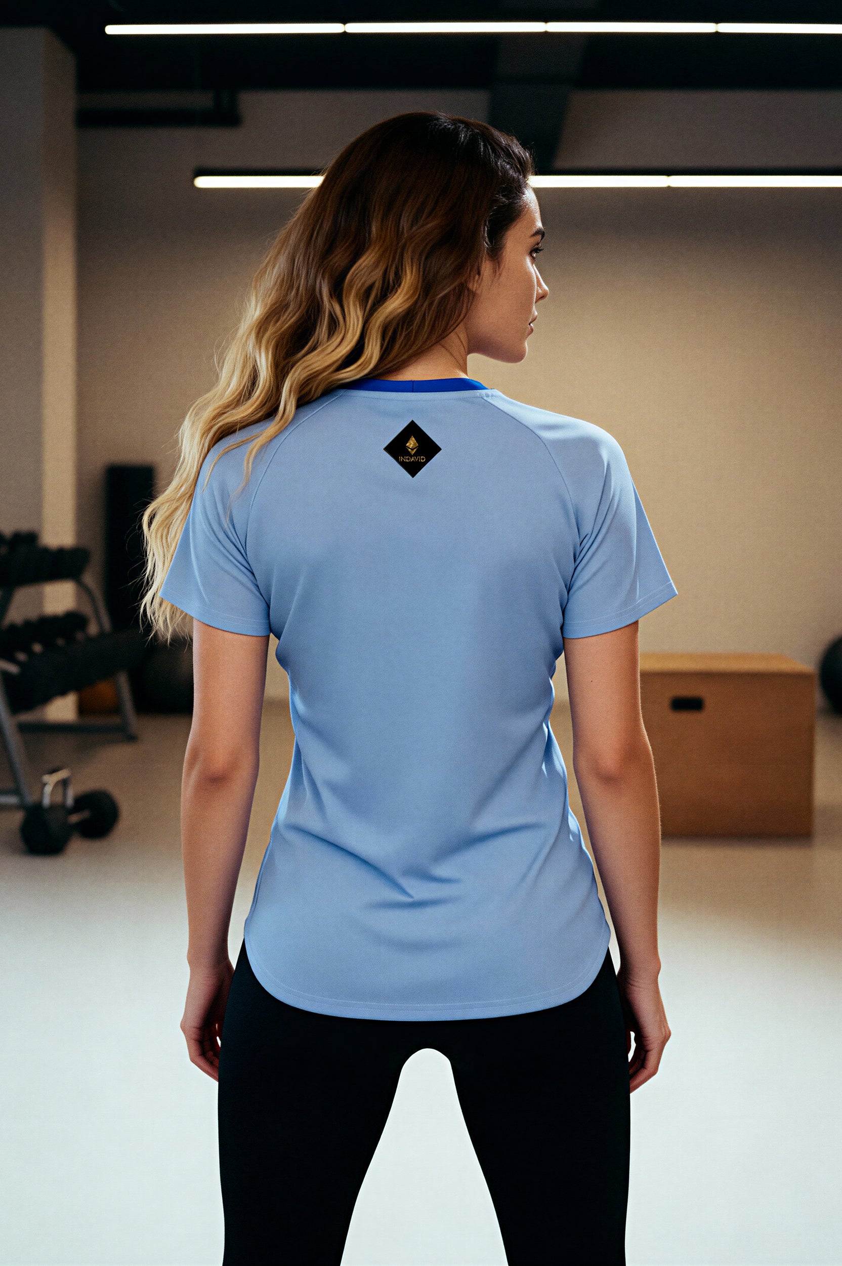 Sports T-Shirt - LuminousBlue