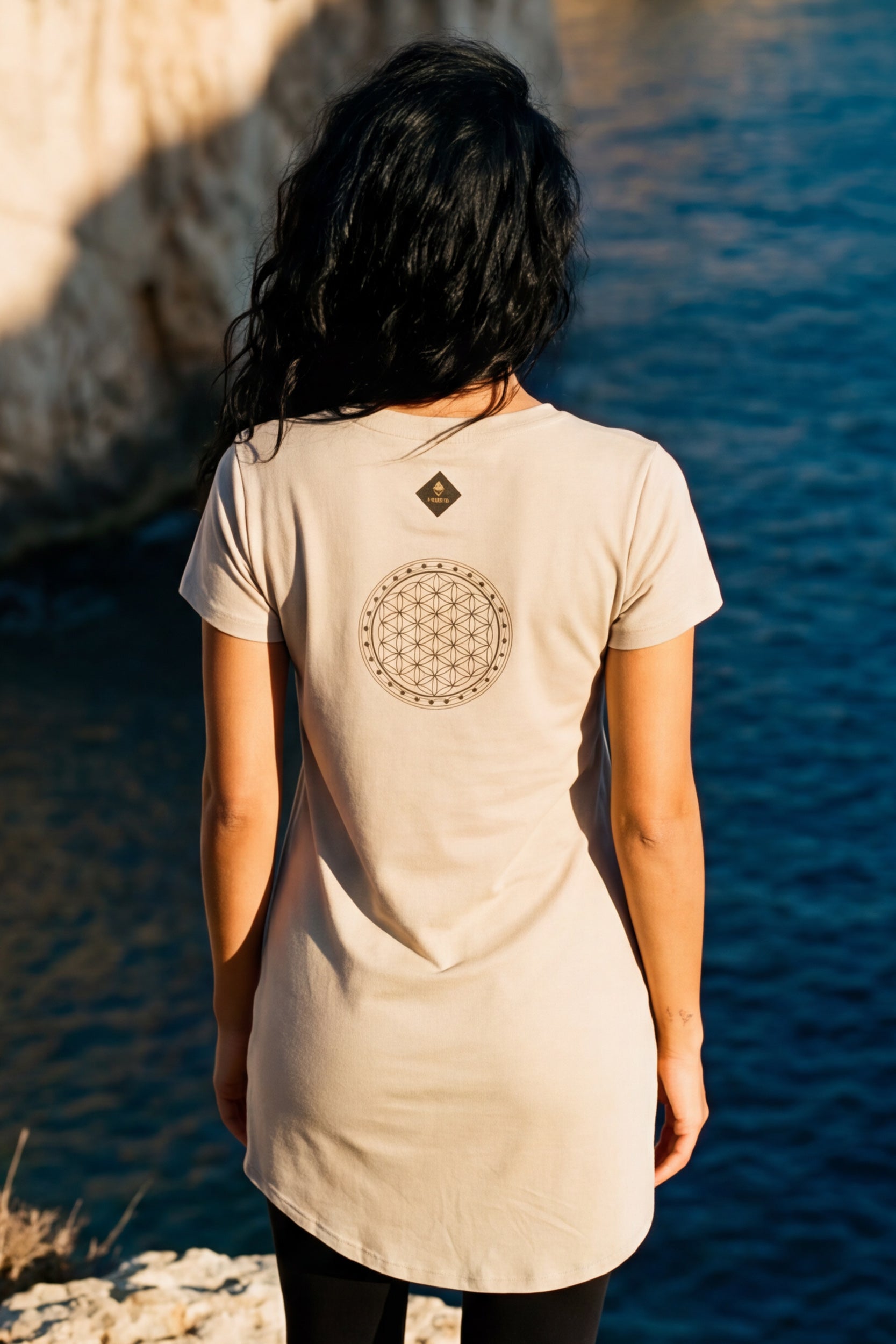 T-Shirt Dress - Angora