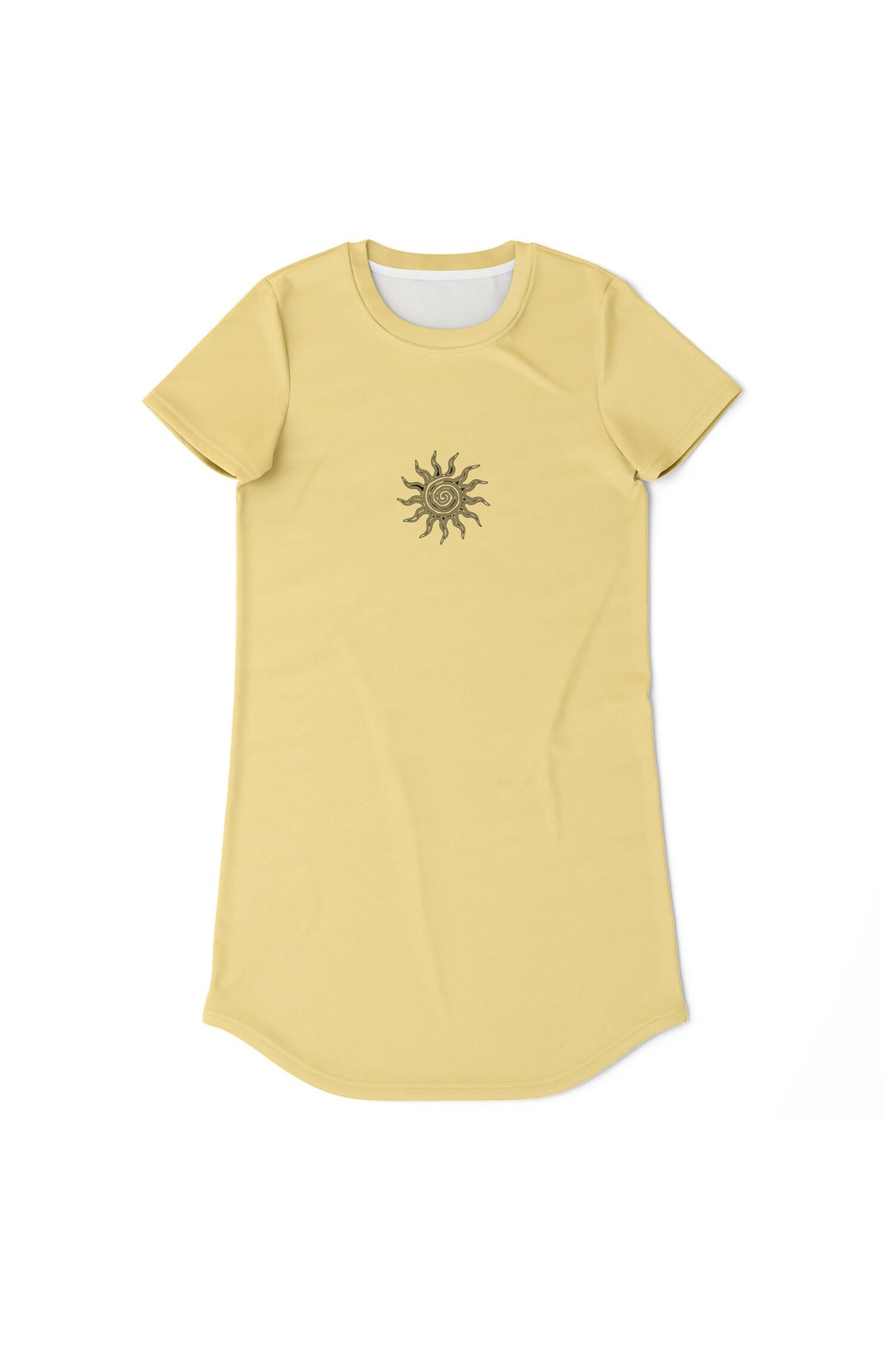 T-Shirt Dress - Banana