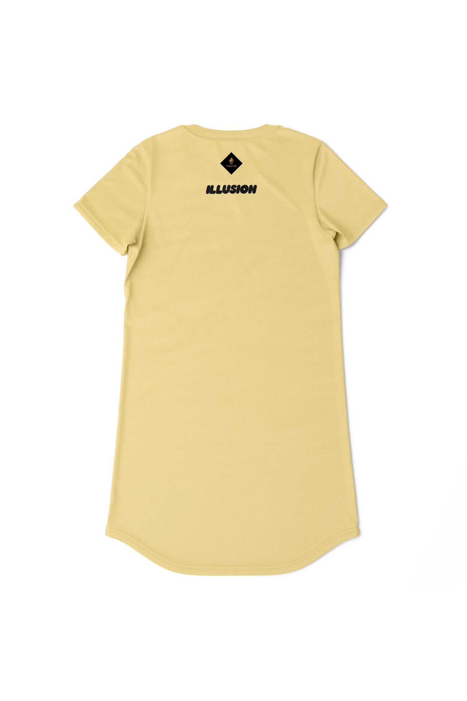 T-Shirt Dress - Banana