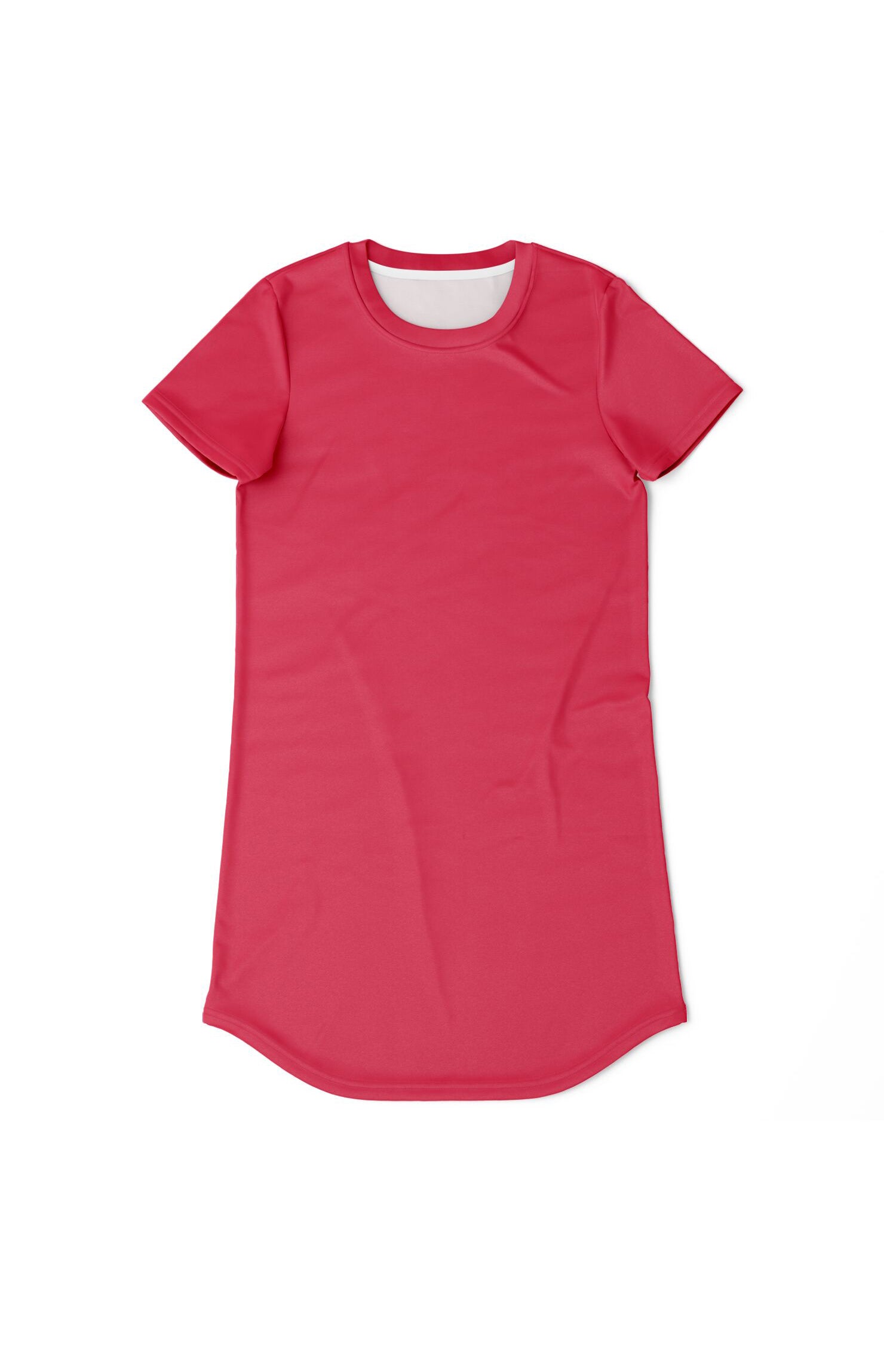 T-Shirt Dress - Berry