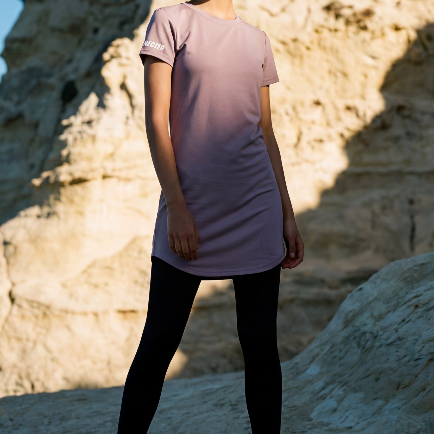 T-Shirt Dress - Burned