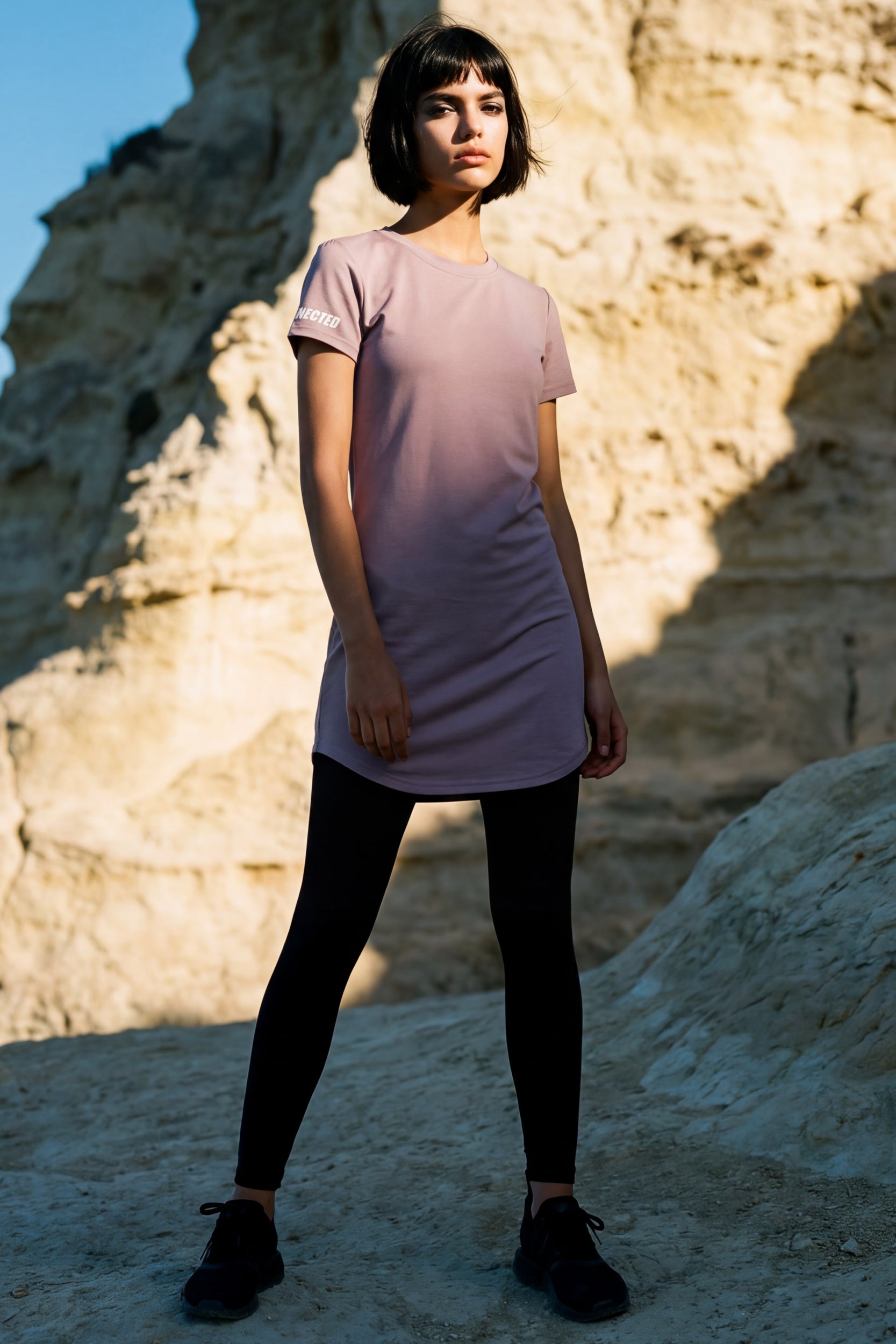 T-Shirt Dress - Burned