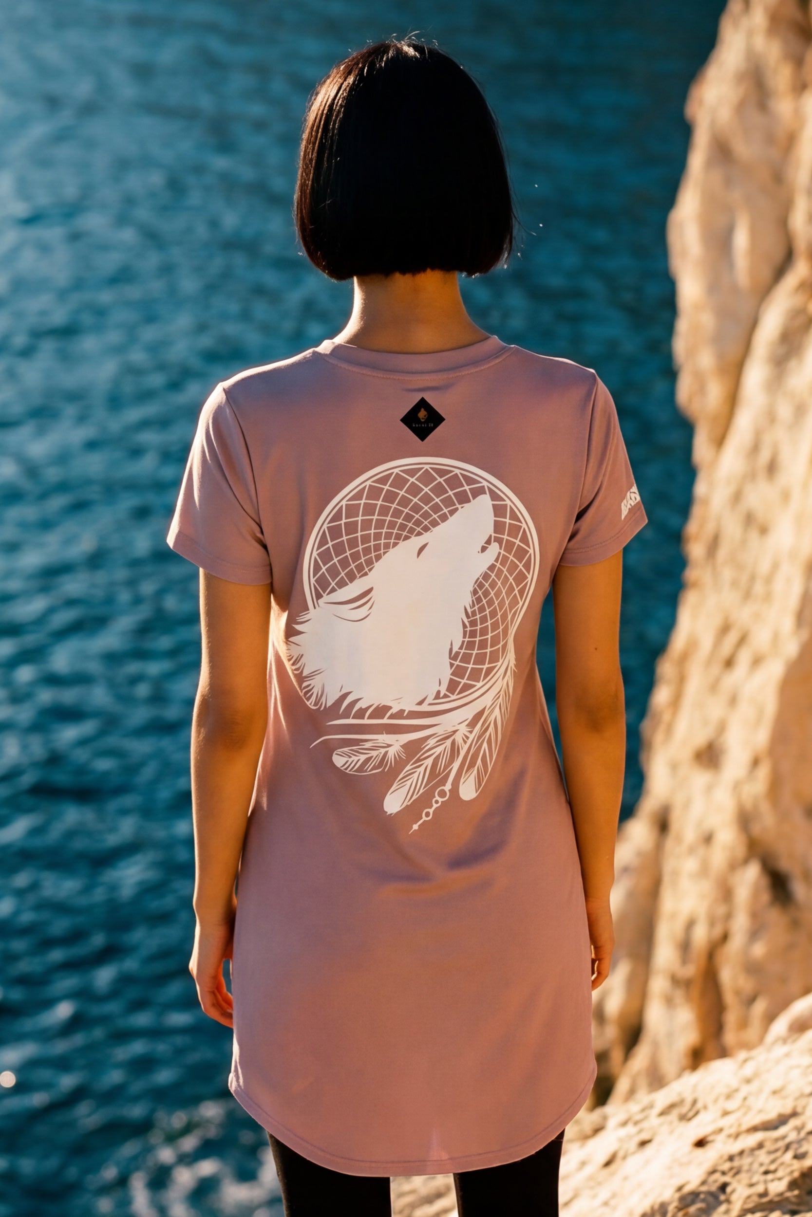 T-Shirt Dress - Burned