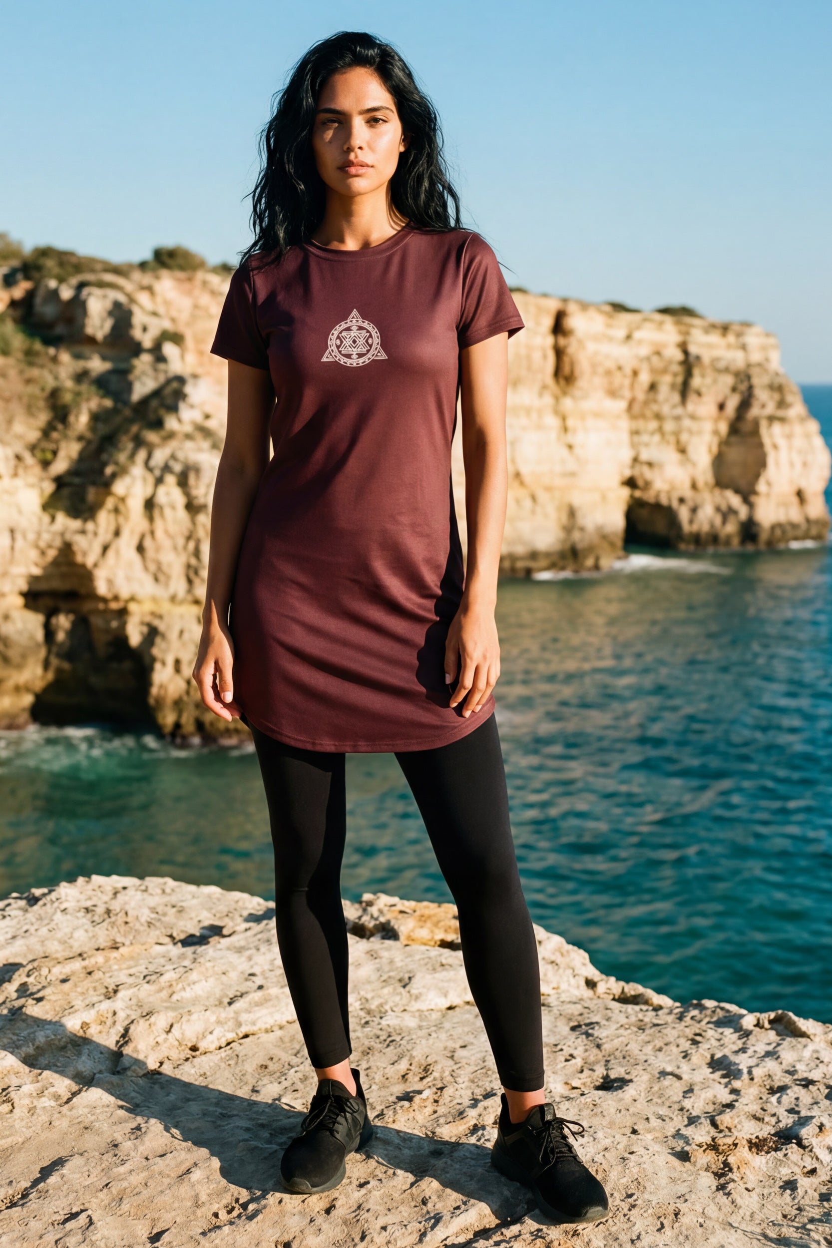 T-Shirt Dress - Choco