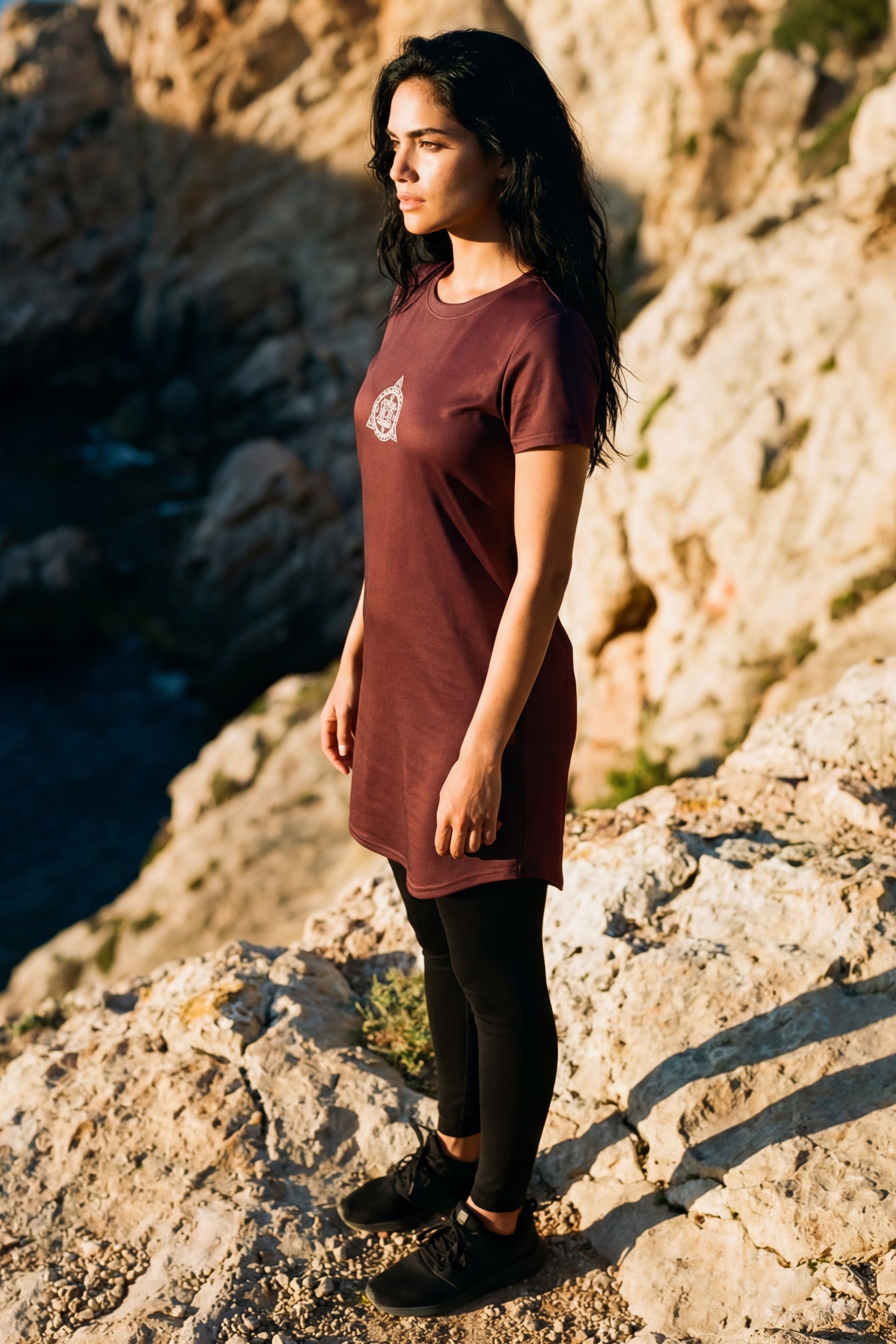 T-Shirt Dress - Choco