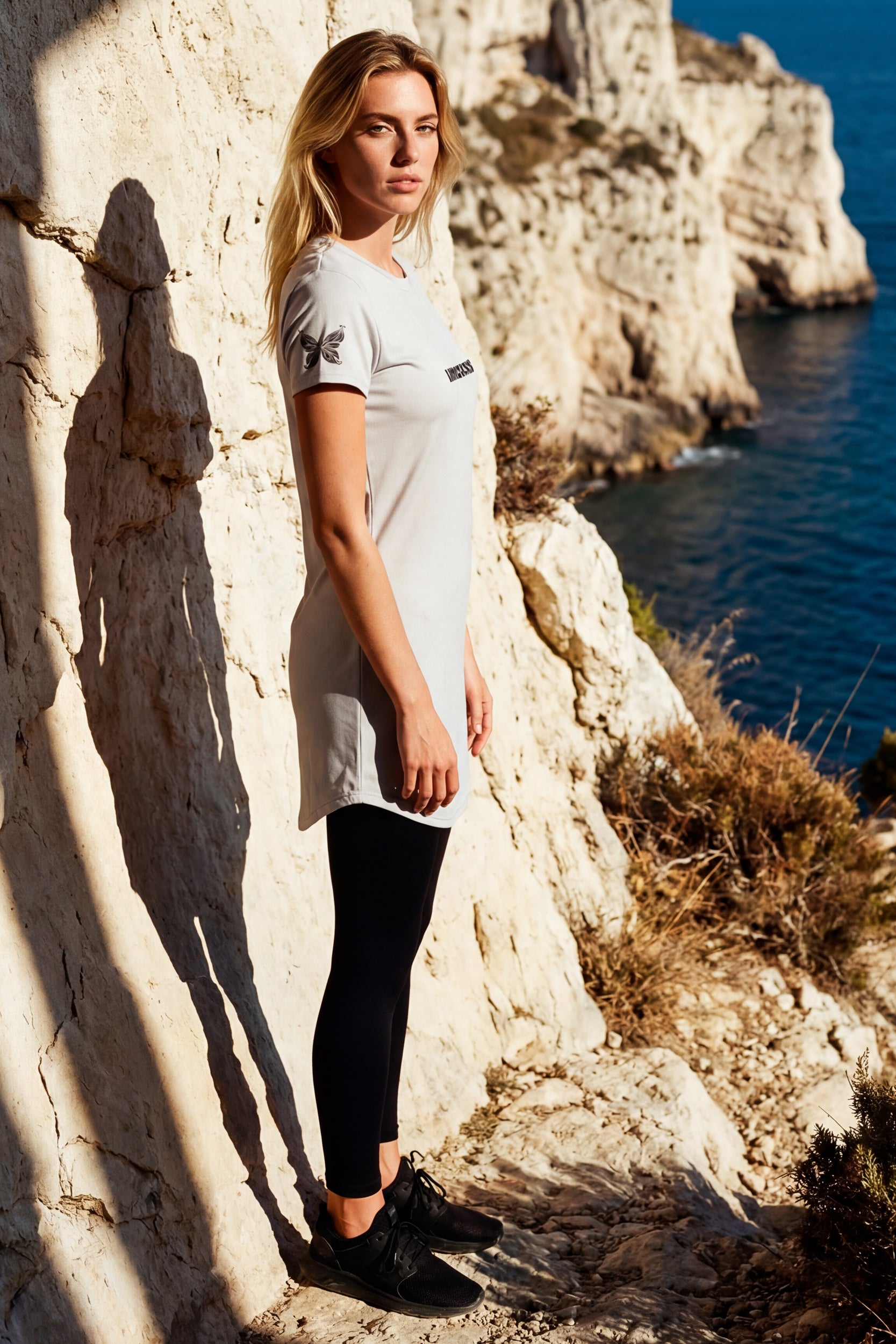 T-Shirt Dress - Cloud