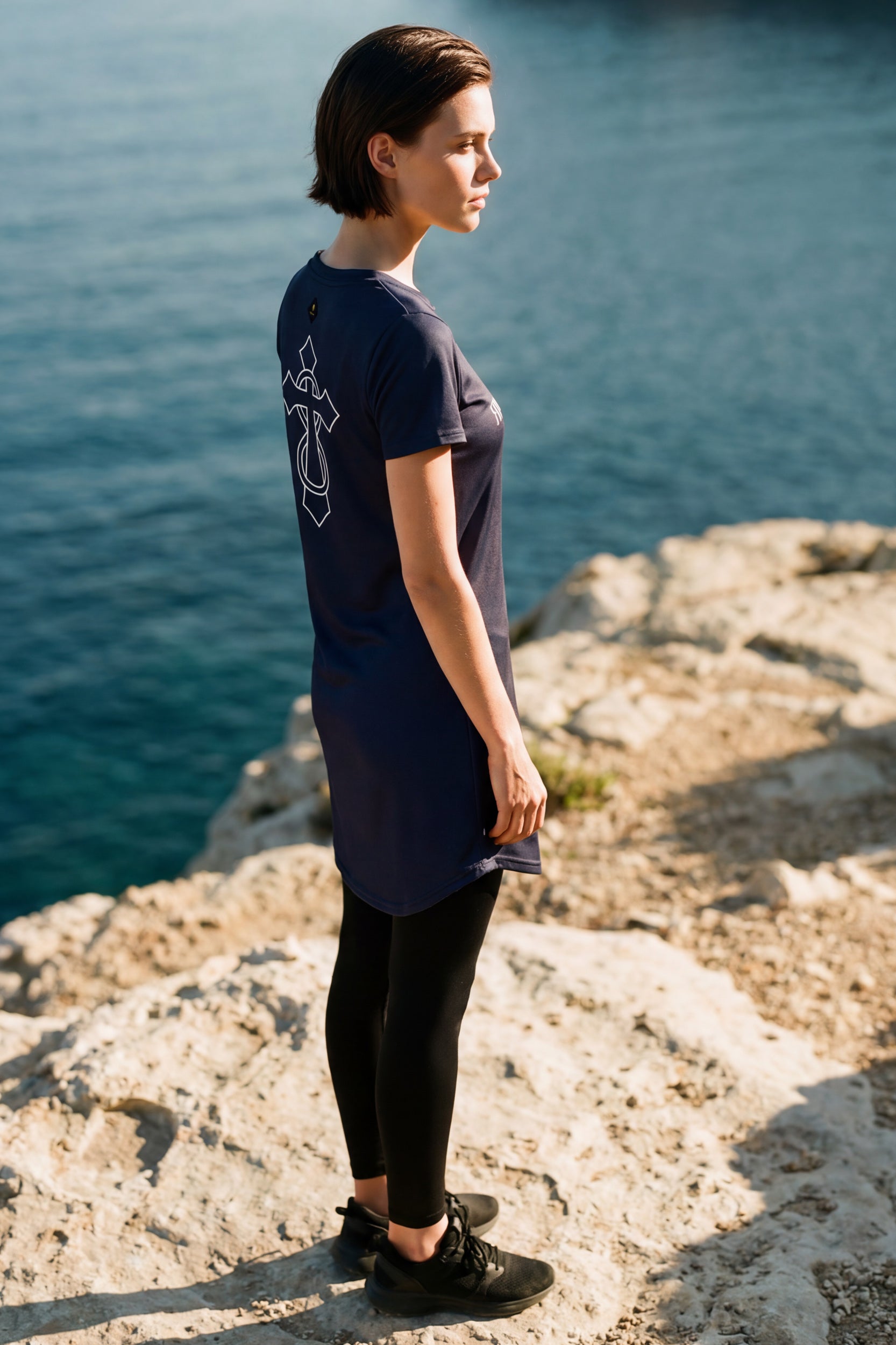 T-Shirt Dress - Evening