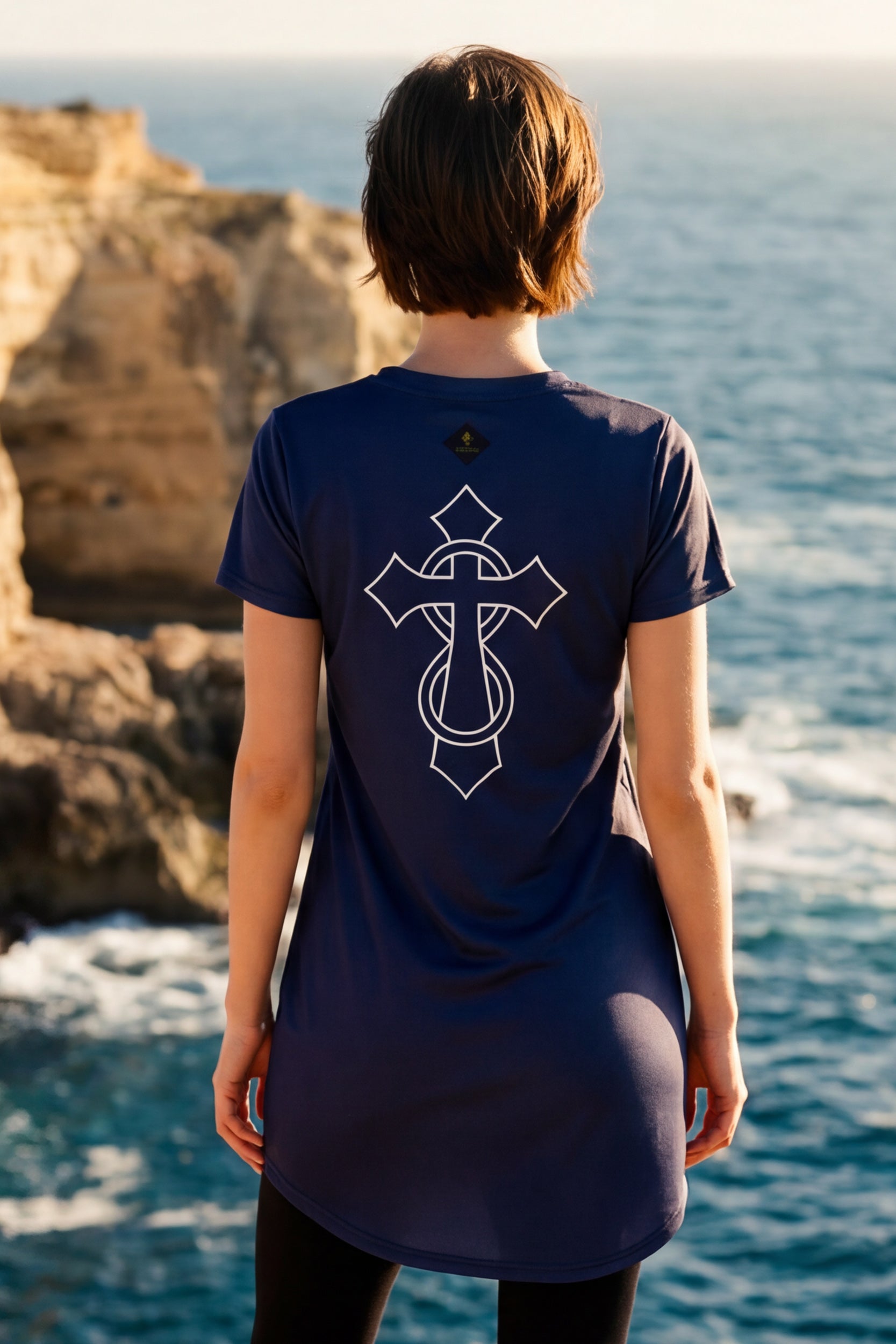 T-Shirt Dress - Evening