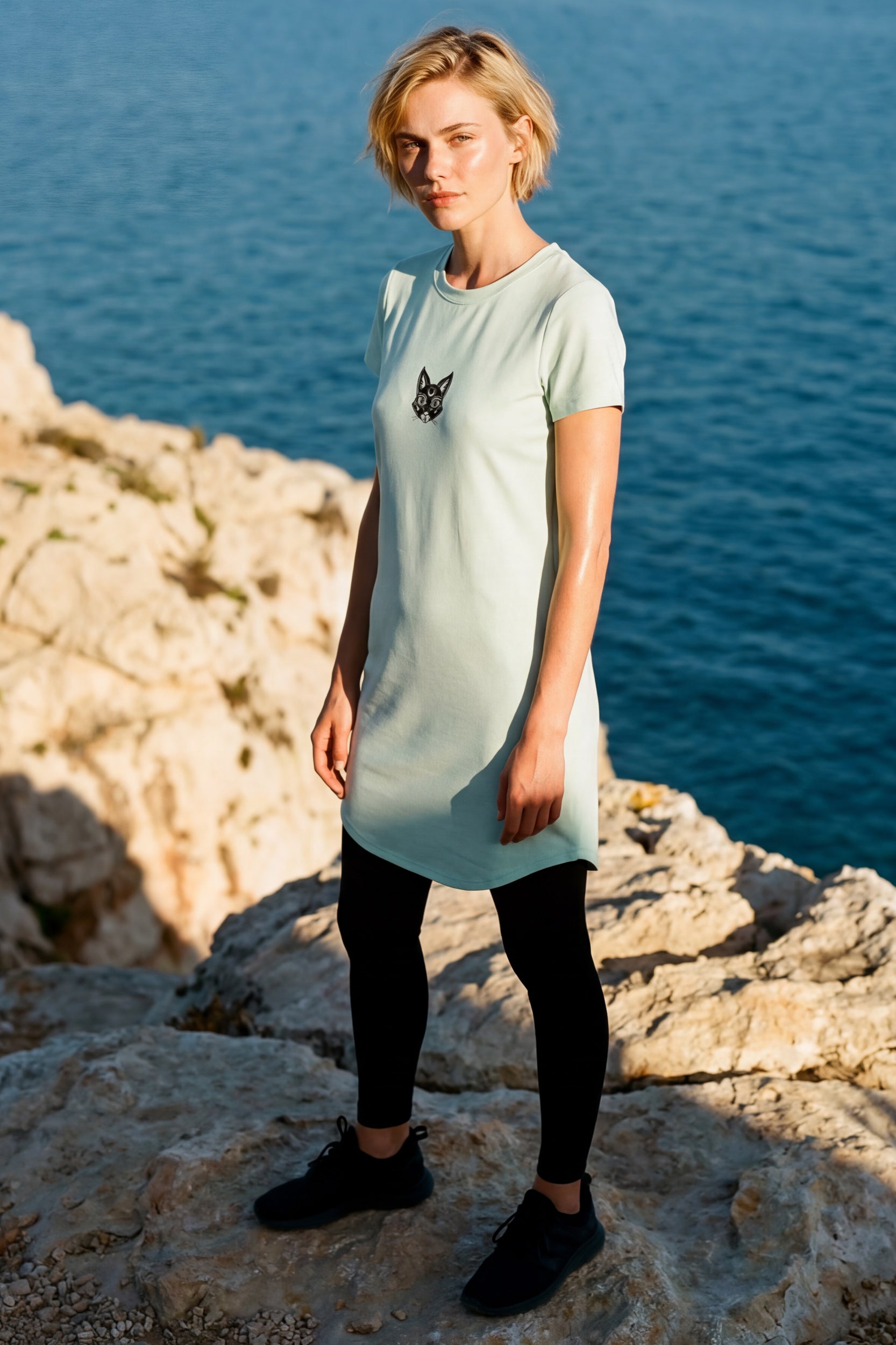 T-Shirt Dress - Mint