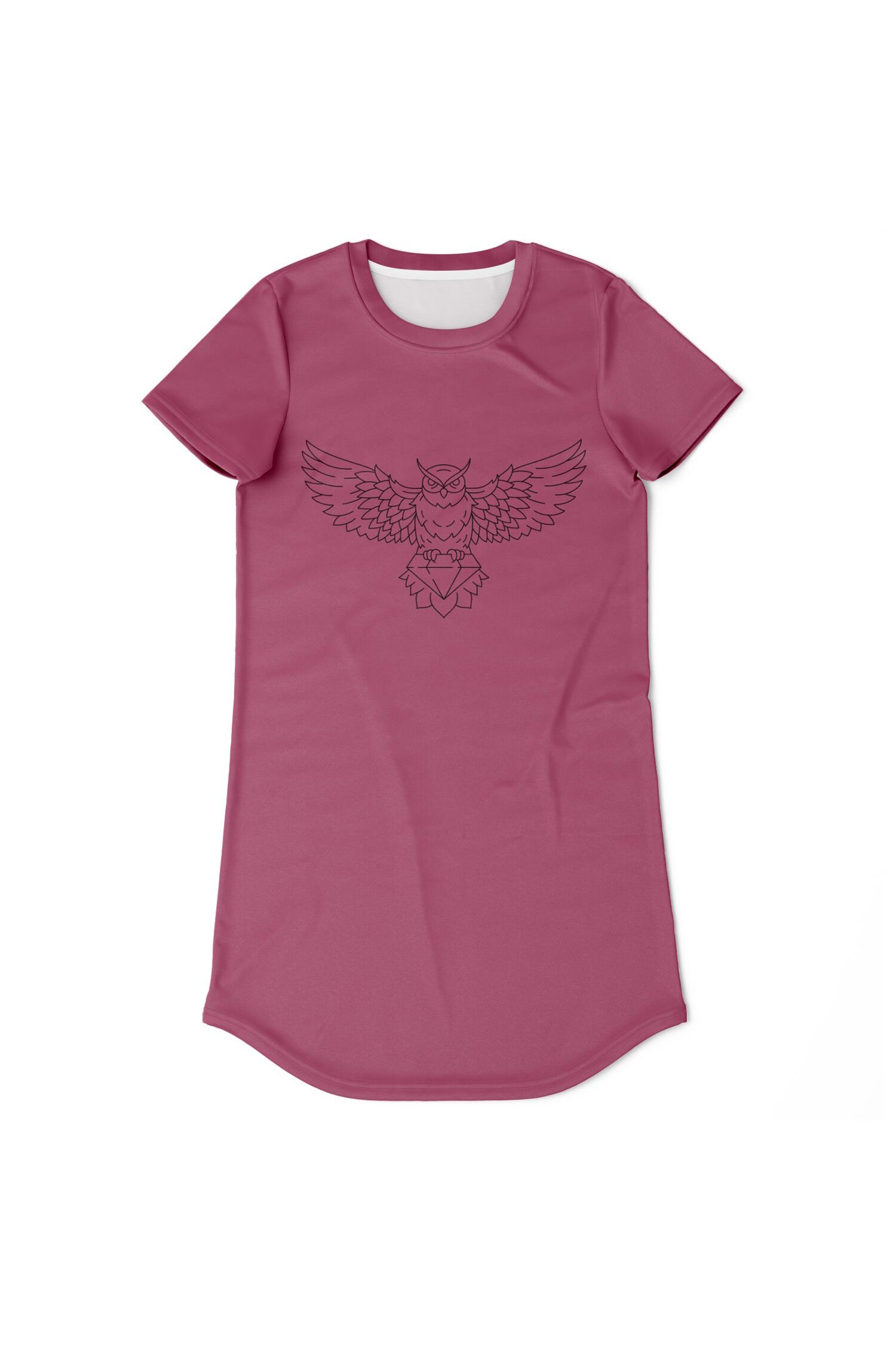 T-Shirt Dress - Punch