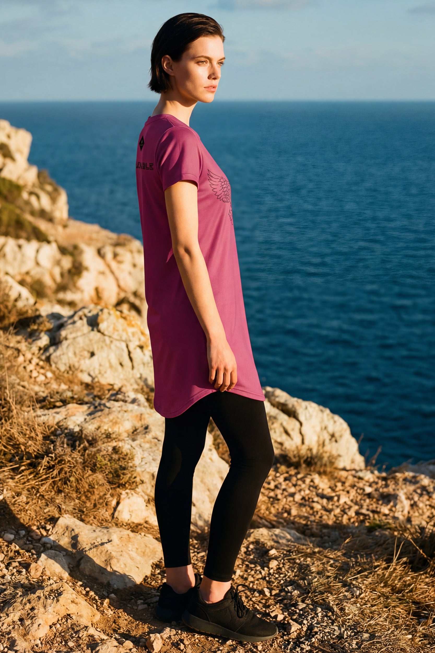 T-Shirt Dress - Punch