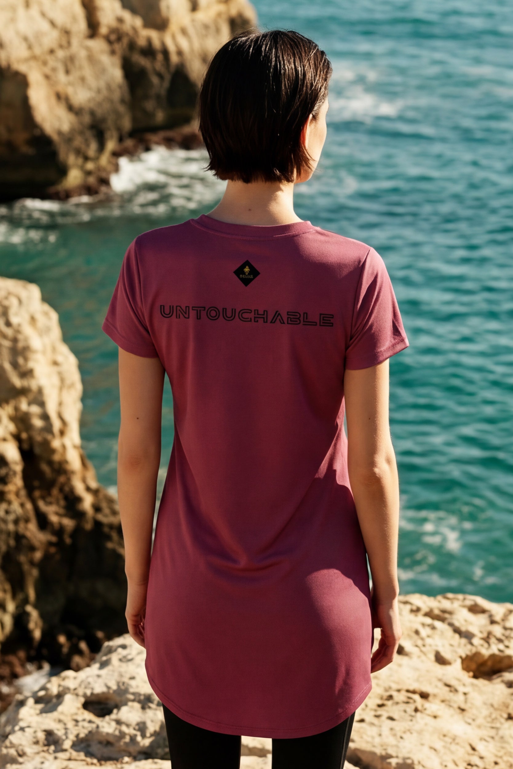 T-Shirt Dress - Punch