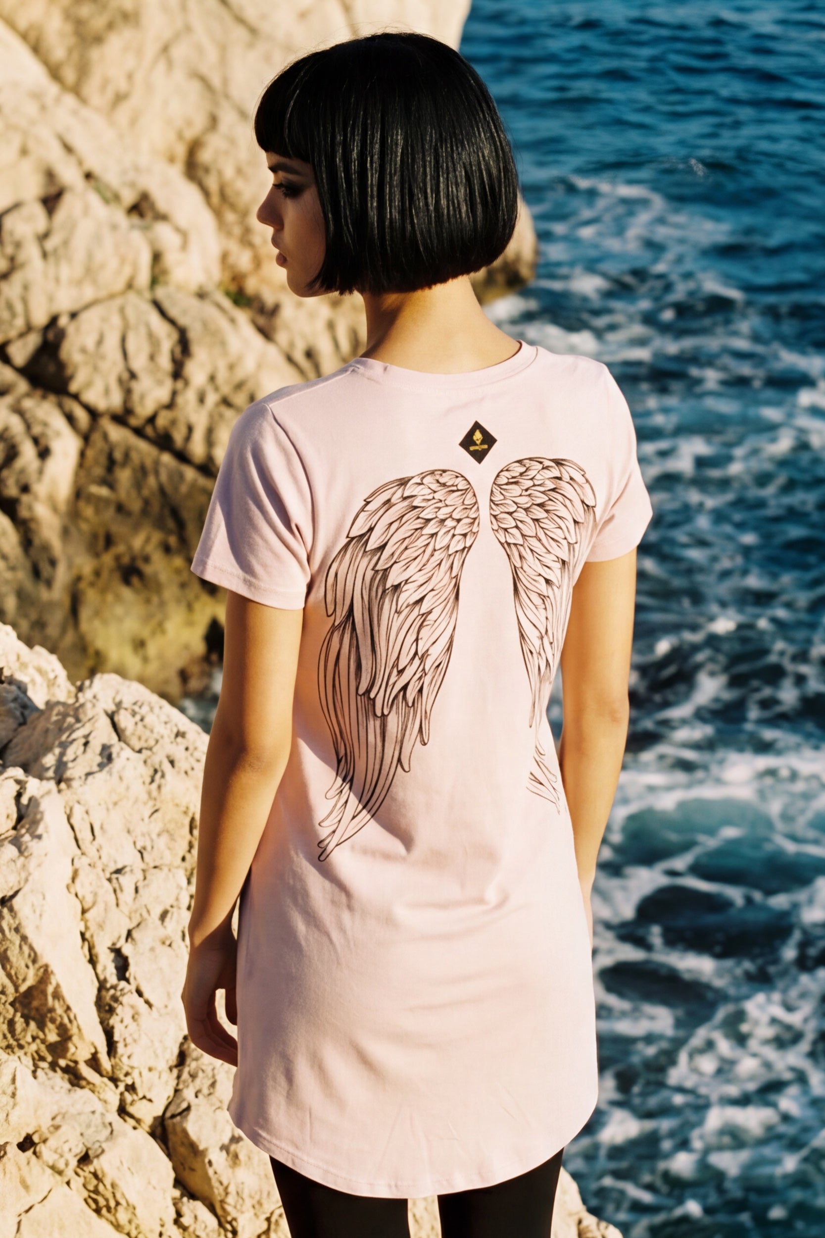 T-Shirt Dress - Rose