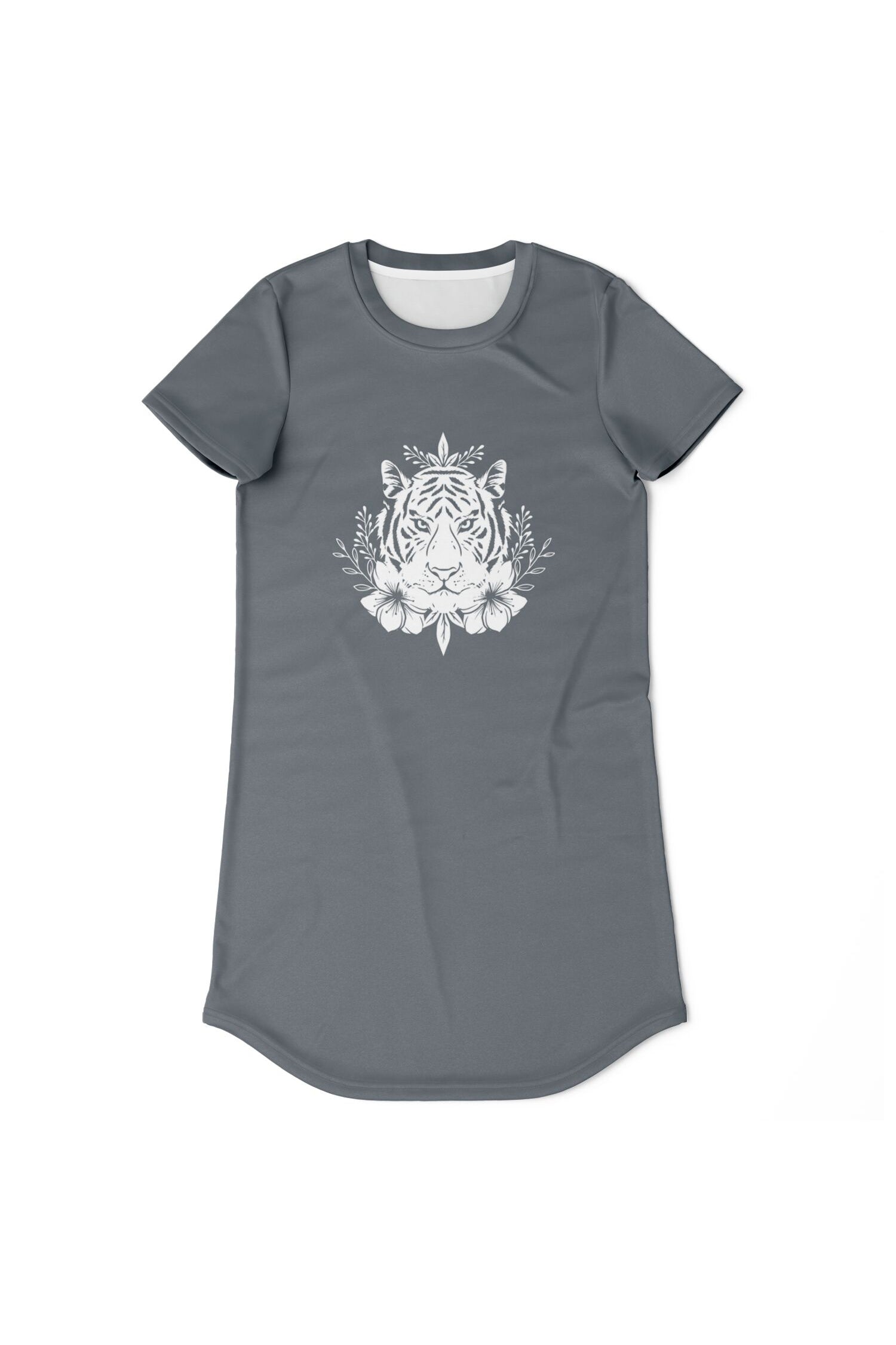 T-Shirt Dress - Silver