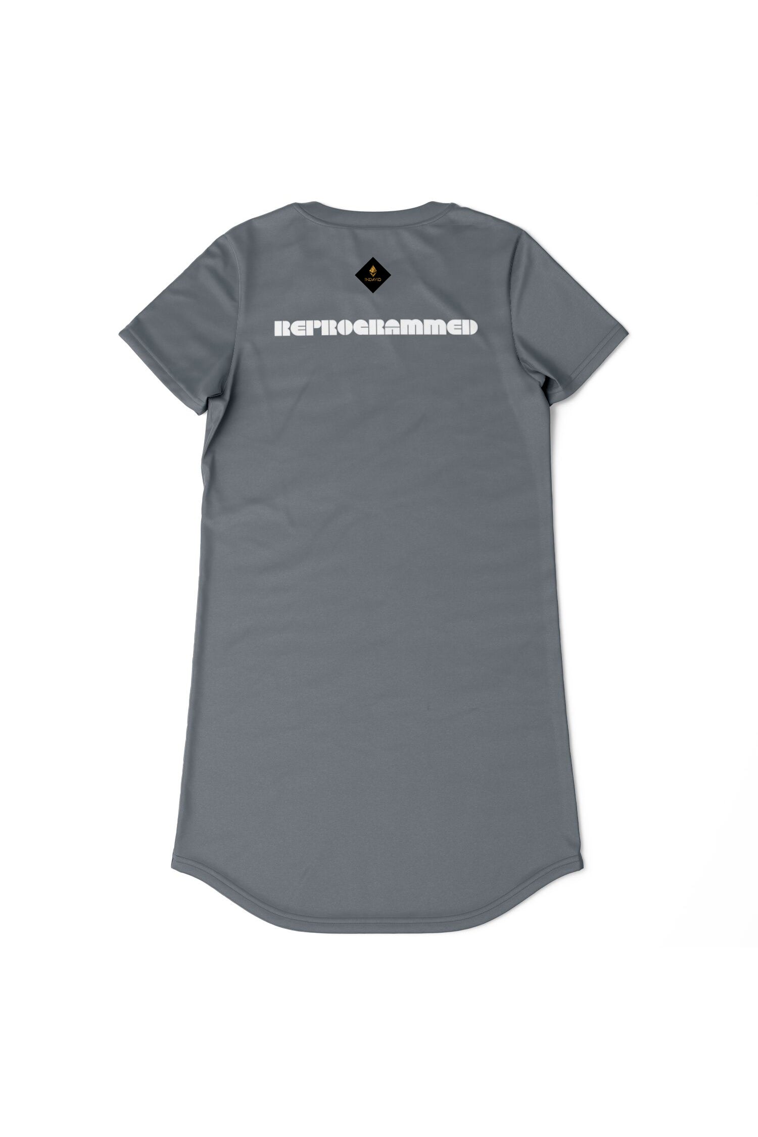 T-Shirt Dress - Silver