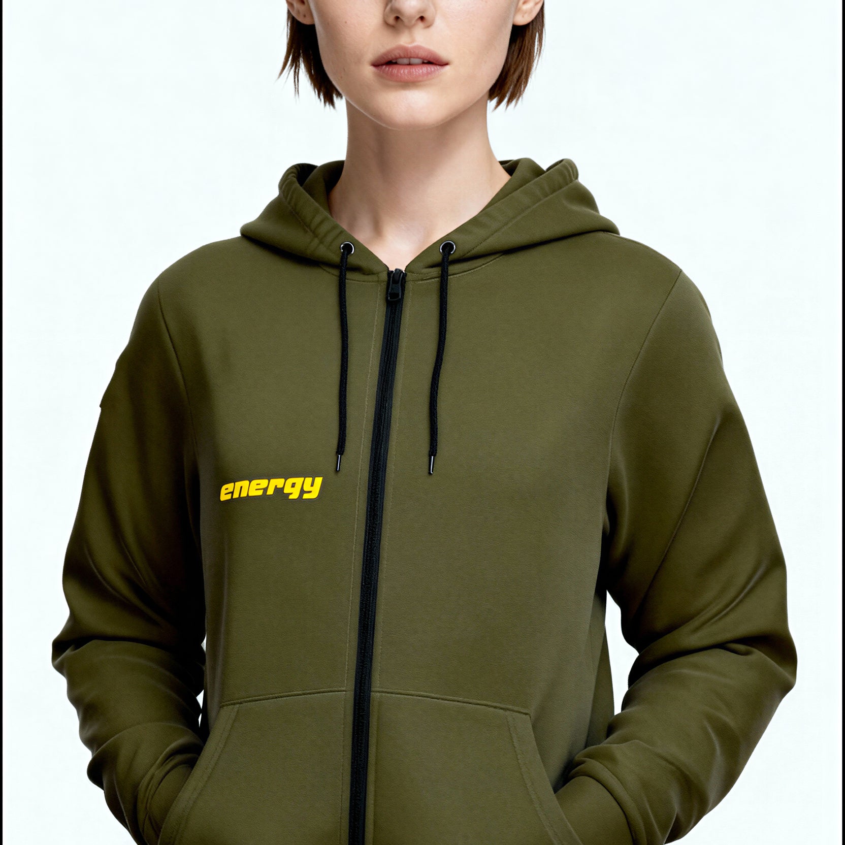 Zip Hoodie - AmberHaze