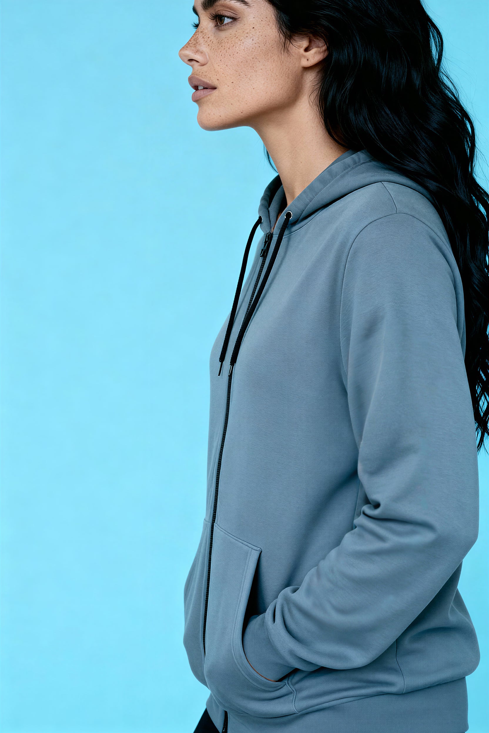 Zip Hoodie - AuraBlue